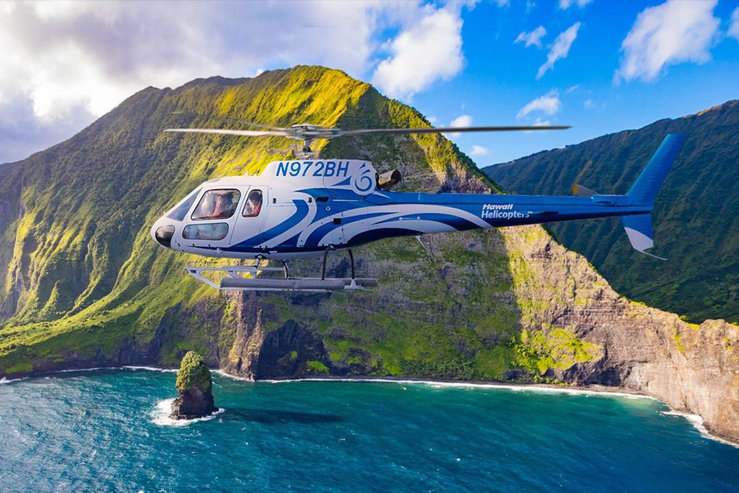 Helikopter tour op Maui, Hawaii