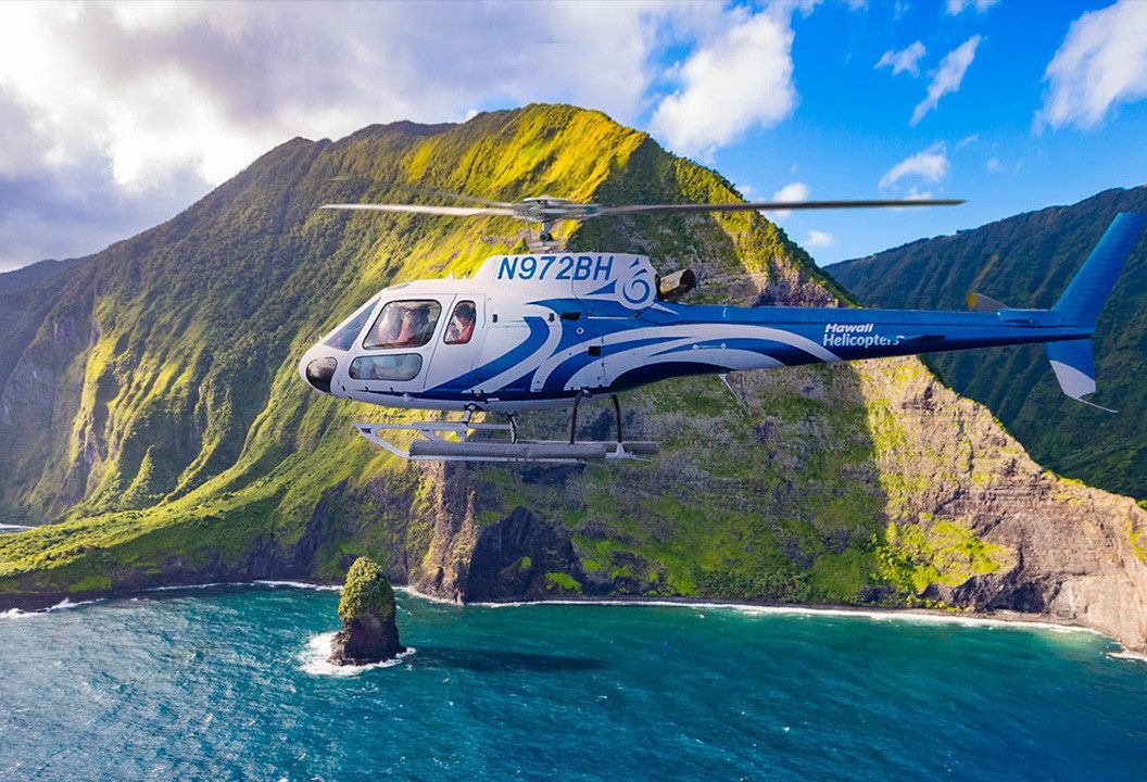 Helikopter tour op Maui, Hawaii