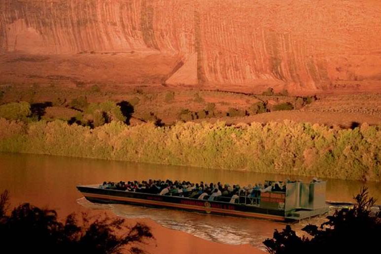 Jetboat tour Canyonlands, Amerika