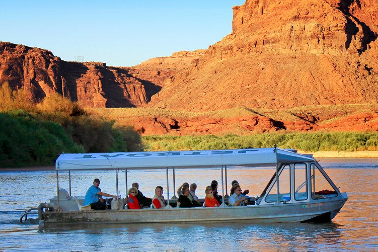 Jetboat tour Canyonlands, Amerika