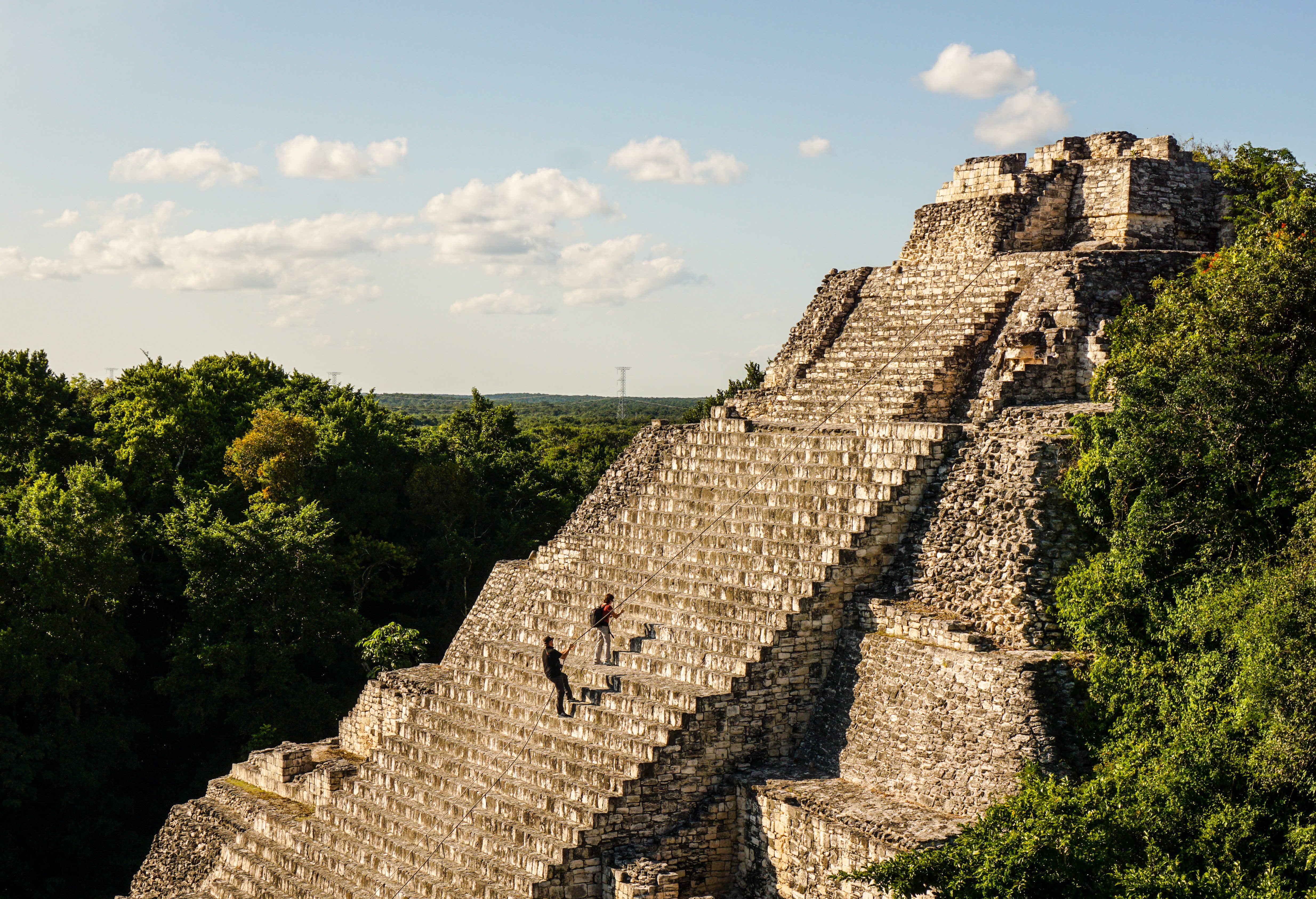 Becan Maya stad Yucatan Mexico