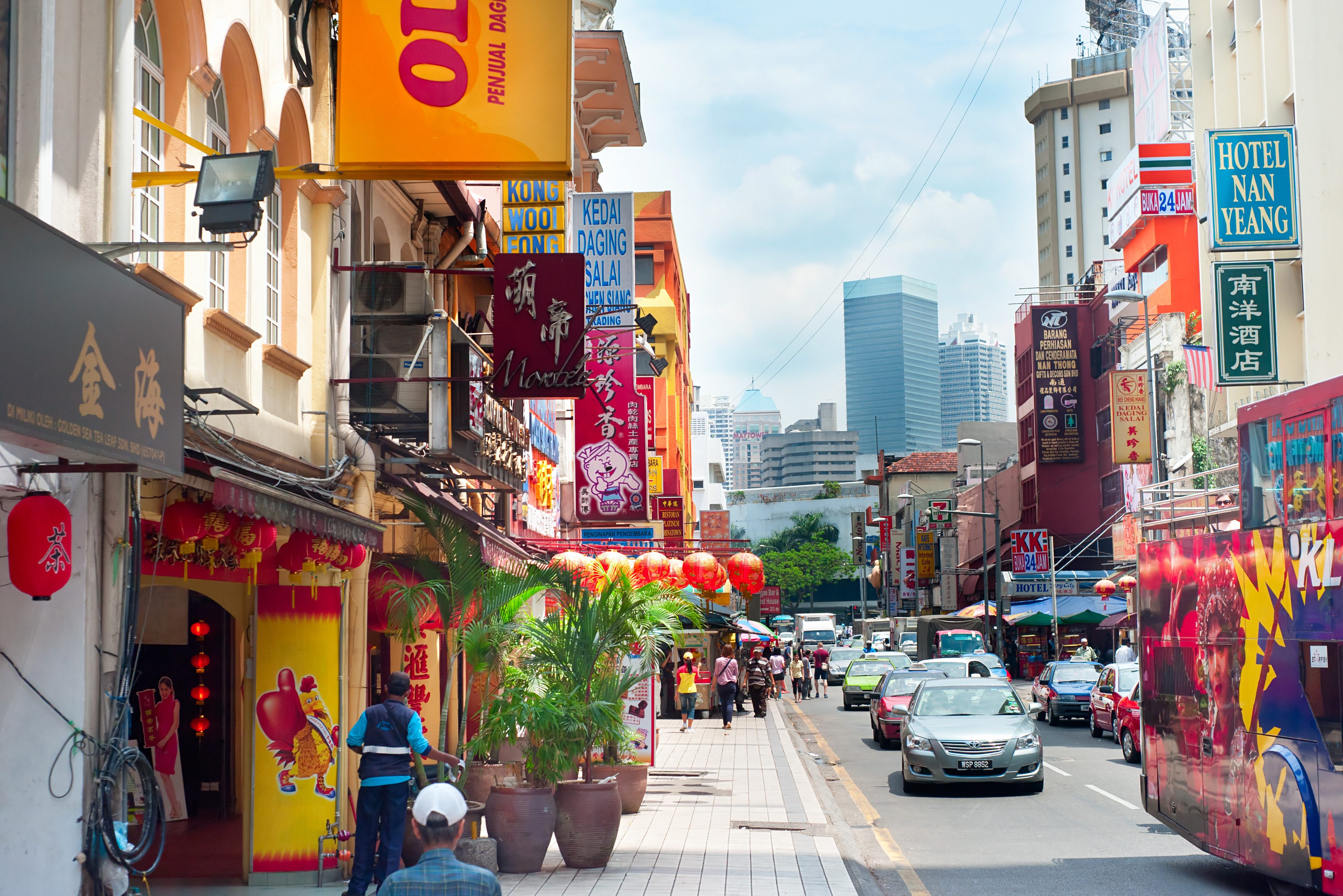 Chinatown in Kuala Lumpur