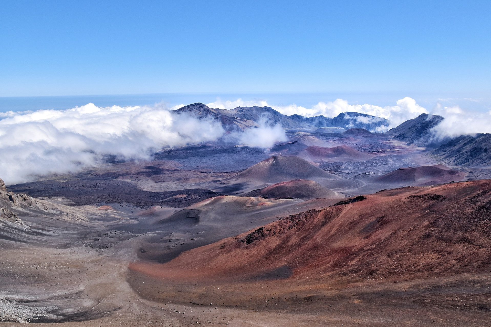 Haleakala National Park Maui, Hawaii in Amerika