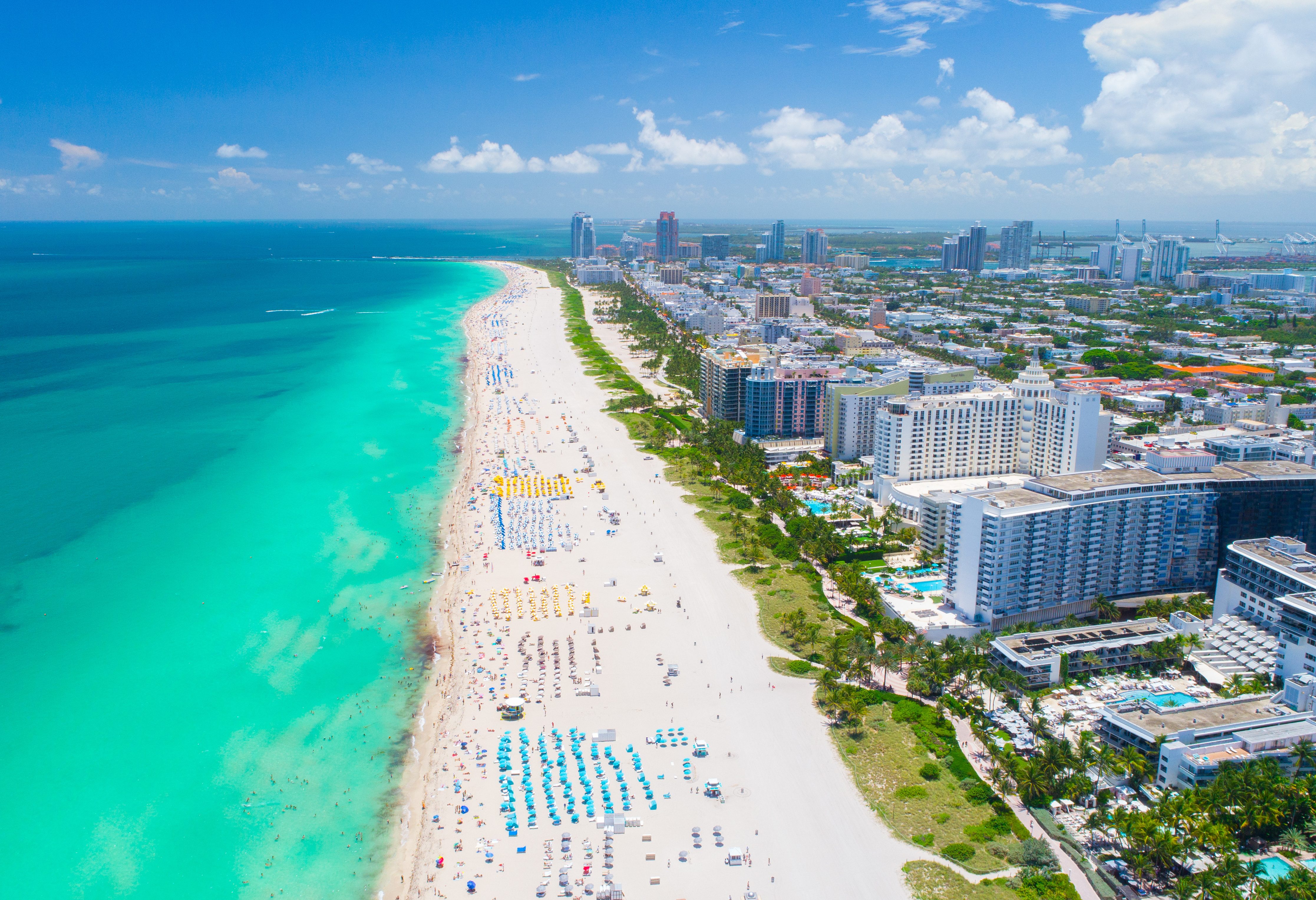 Miami Beach in Florida