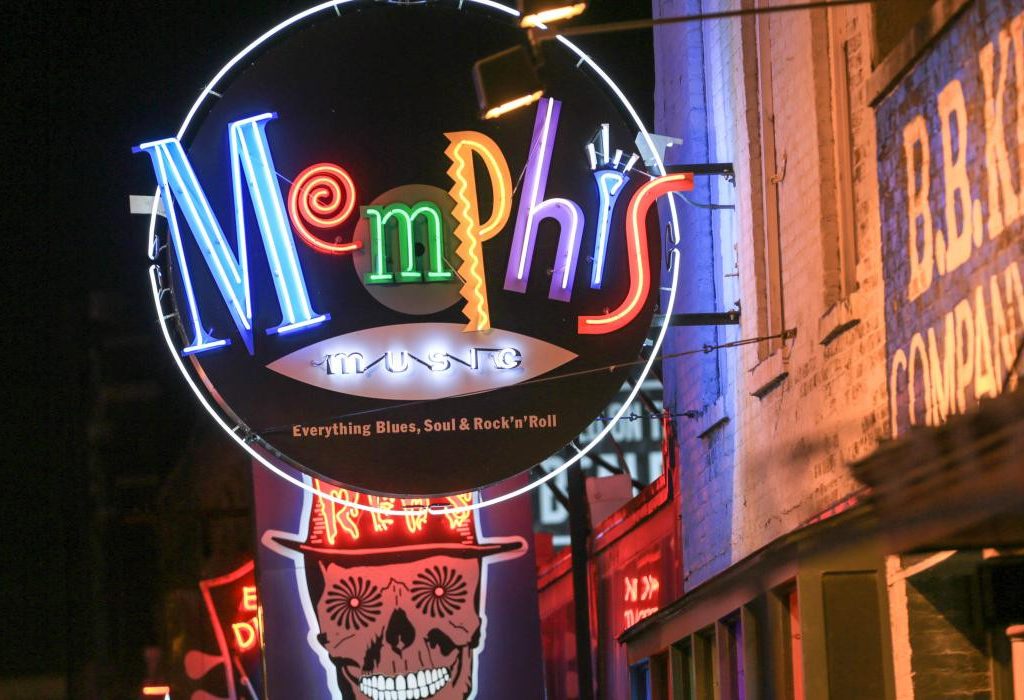 Beale Street in Memphis, Amerika