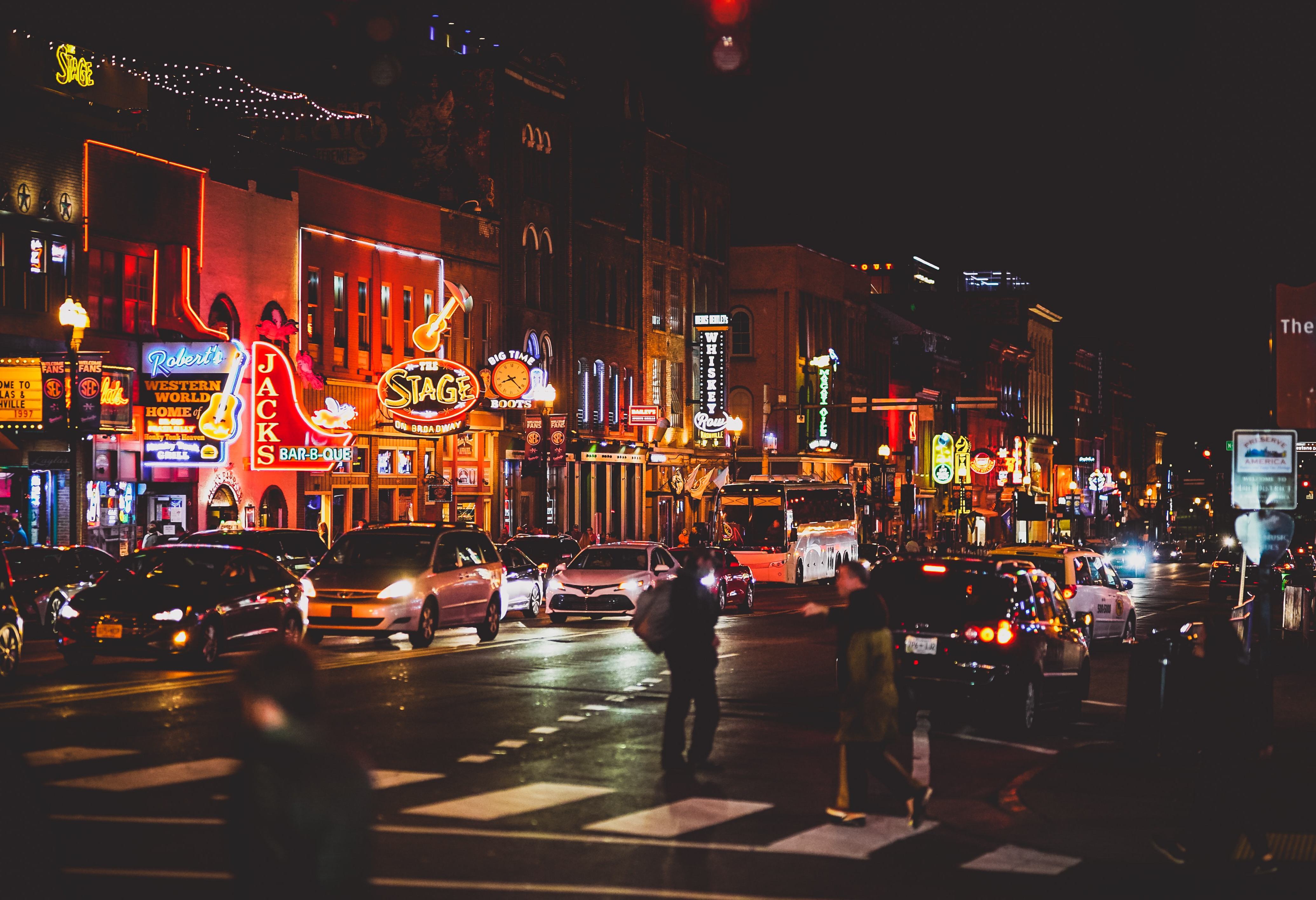 Broadway in Nashville, Amerika