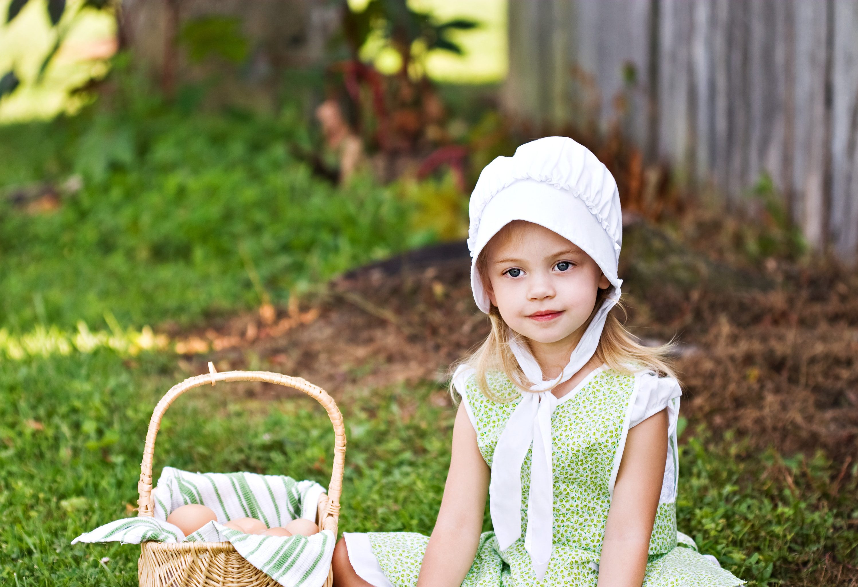 Amish meisje, Amerika