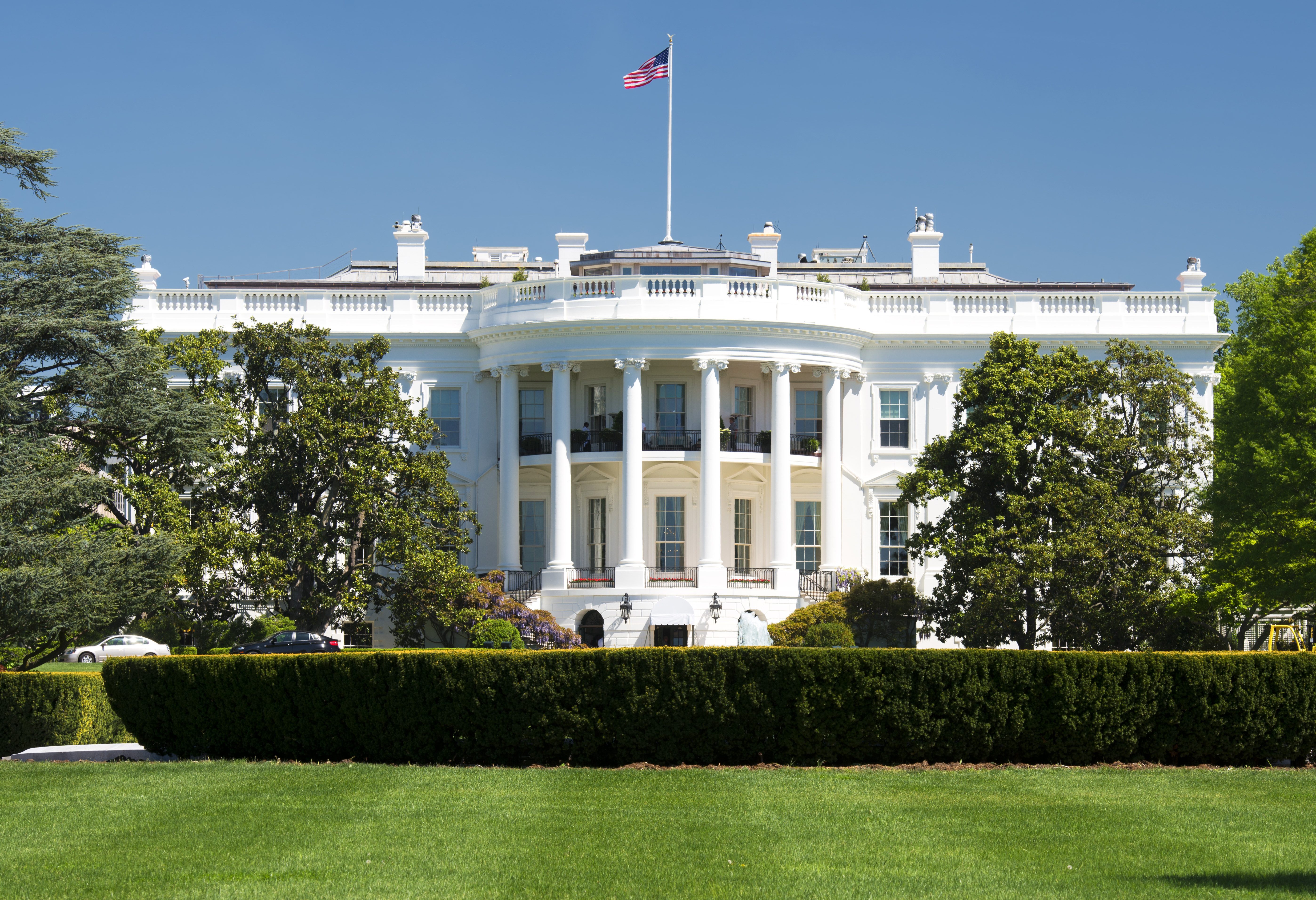 Het Witte Huis in Washington DC, Amerika