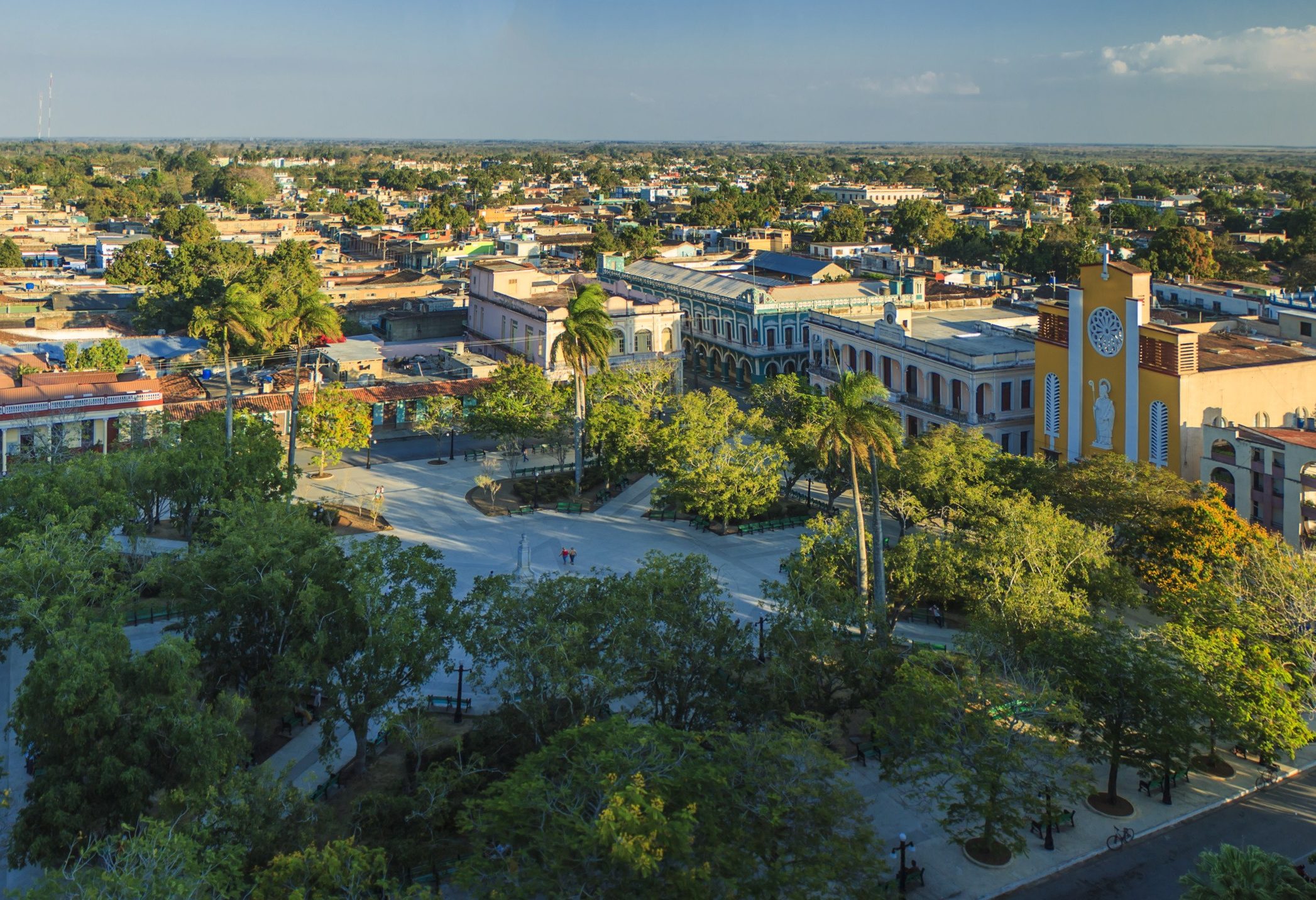 Plein in Ciego de Avila in Cuba