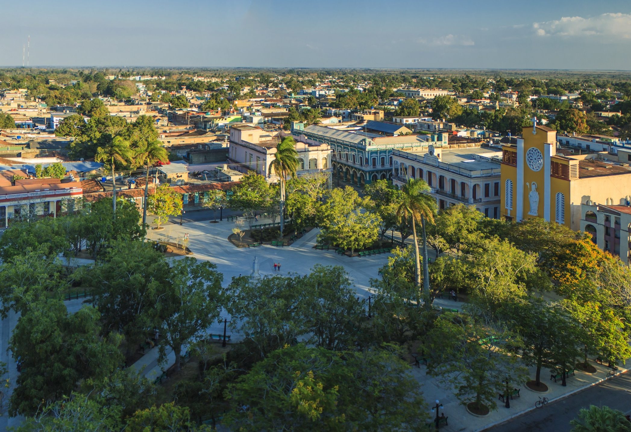 Plein in Ciego de Avila in Cuba