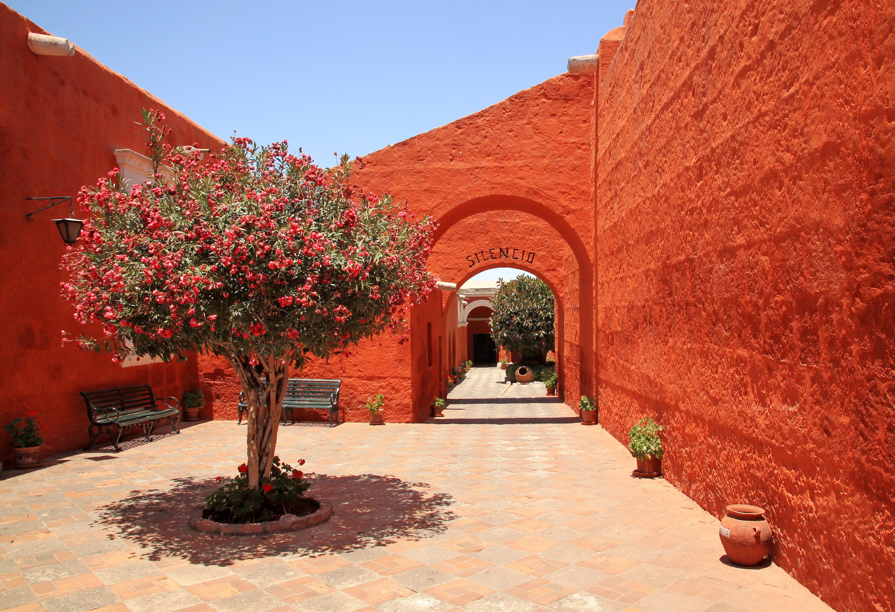 Santa Catalina klooster in Arequipa in Peru