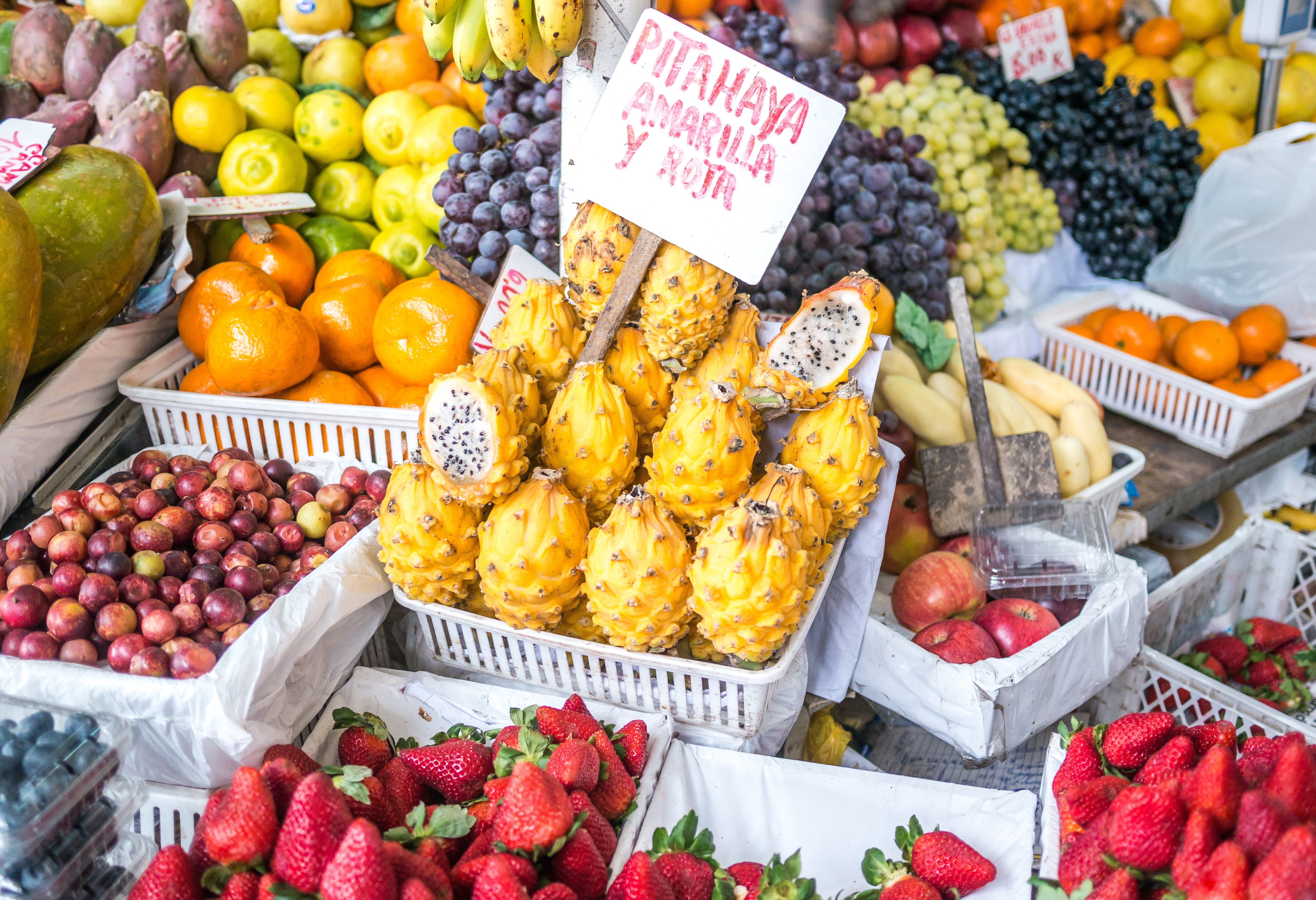 Markt in Miraflores in Lima in Peru