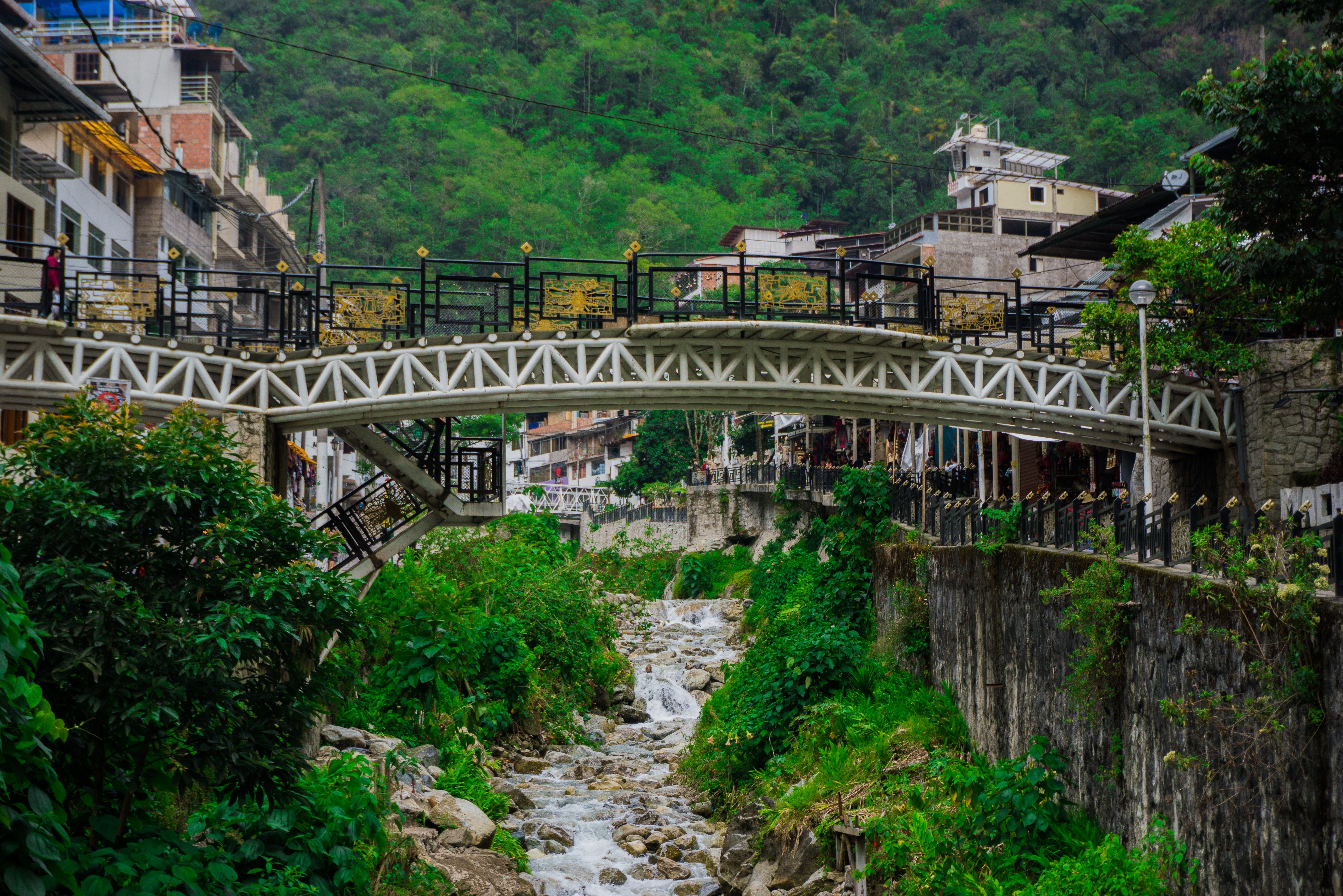 Aguas Calientes, uitvalsbasis voor Machu Picchu in Peru