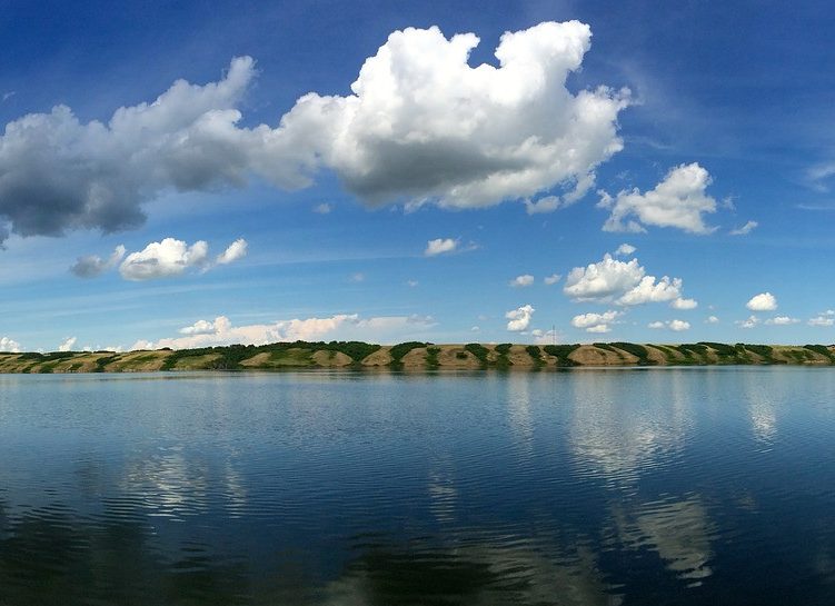 Manitou Beach in Saskatchewan in Canada