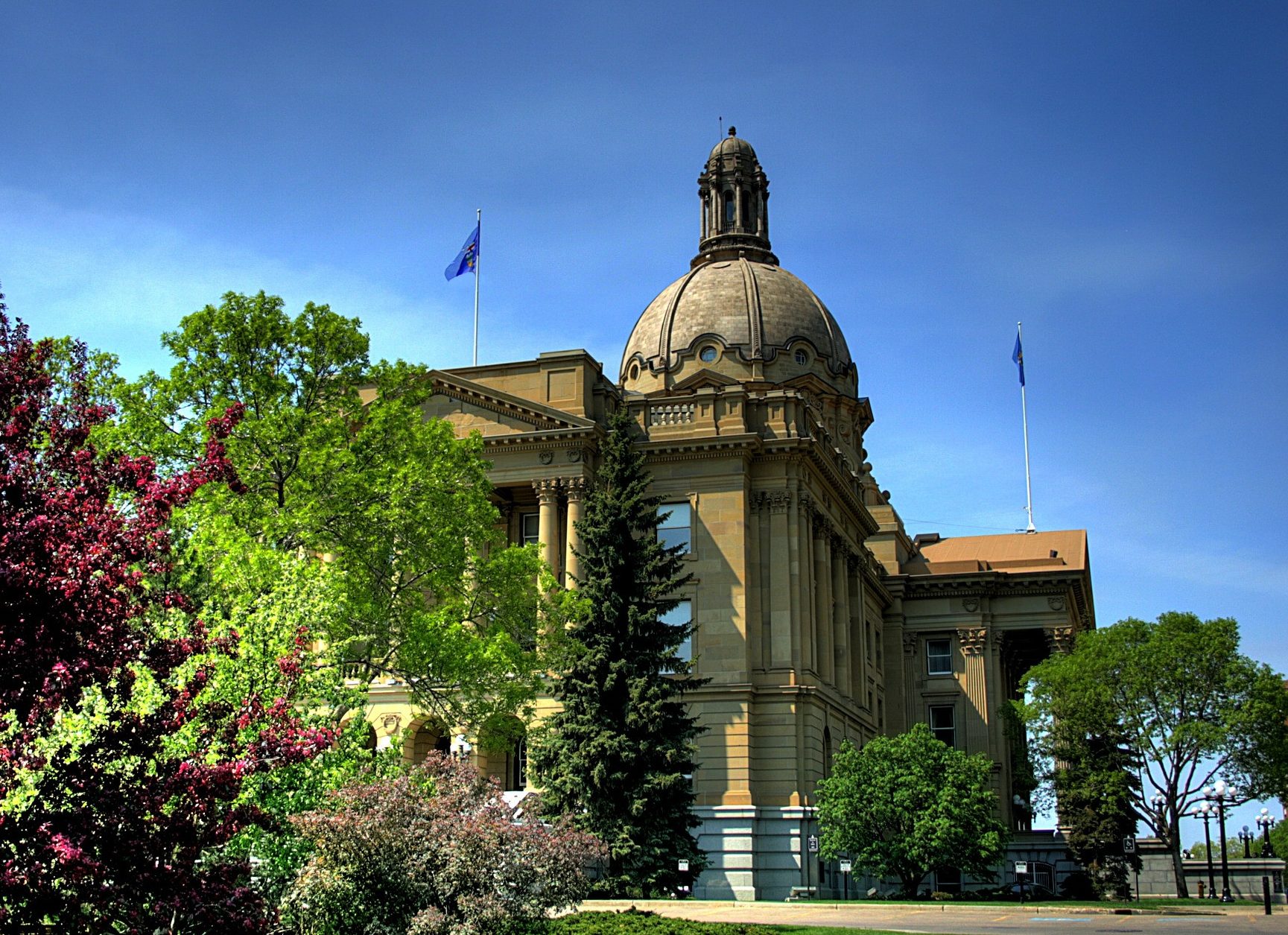 Statig gebouw in Edmonton Canada