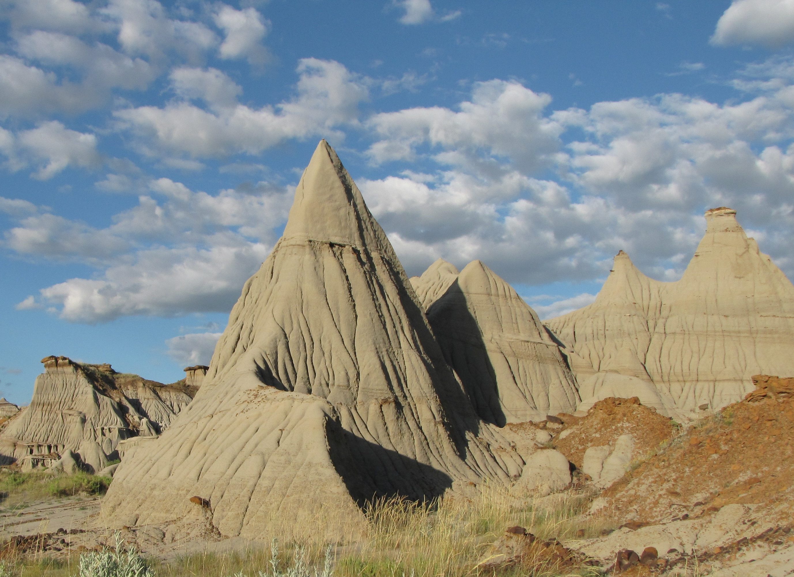 Badlands van Canada bij Drumheller
