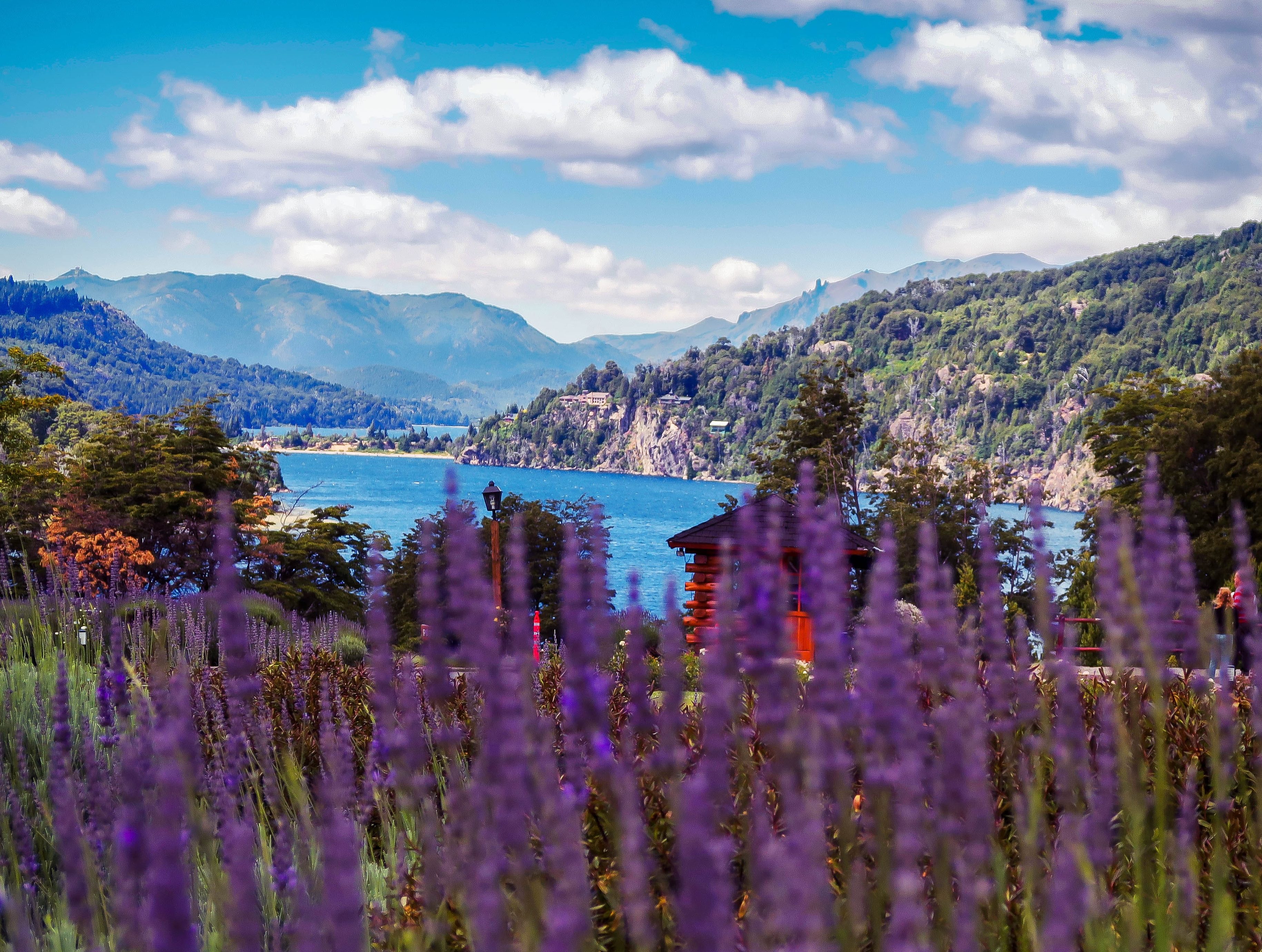 Het meer van Bariloche in Argentinie