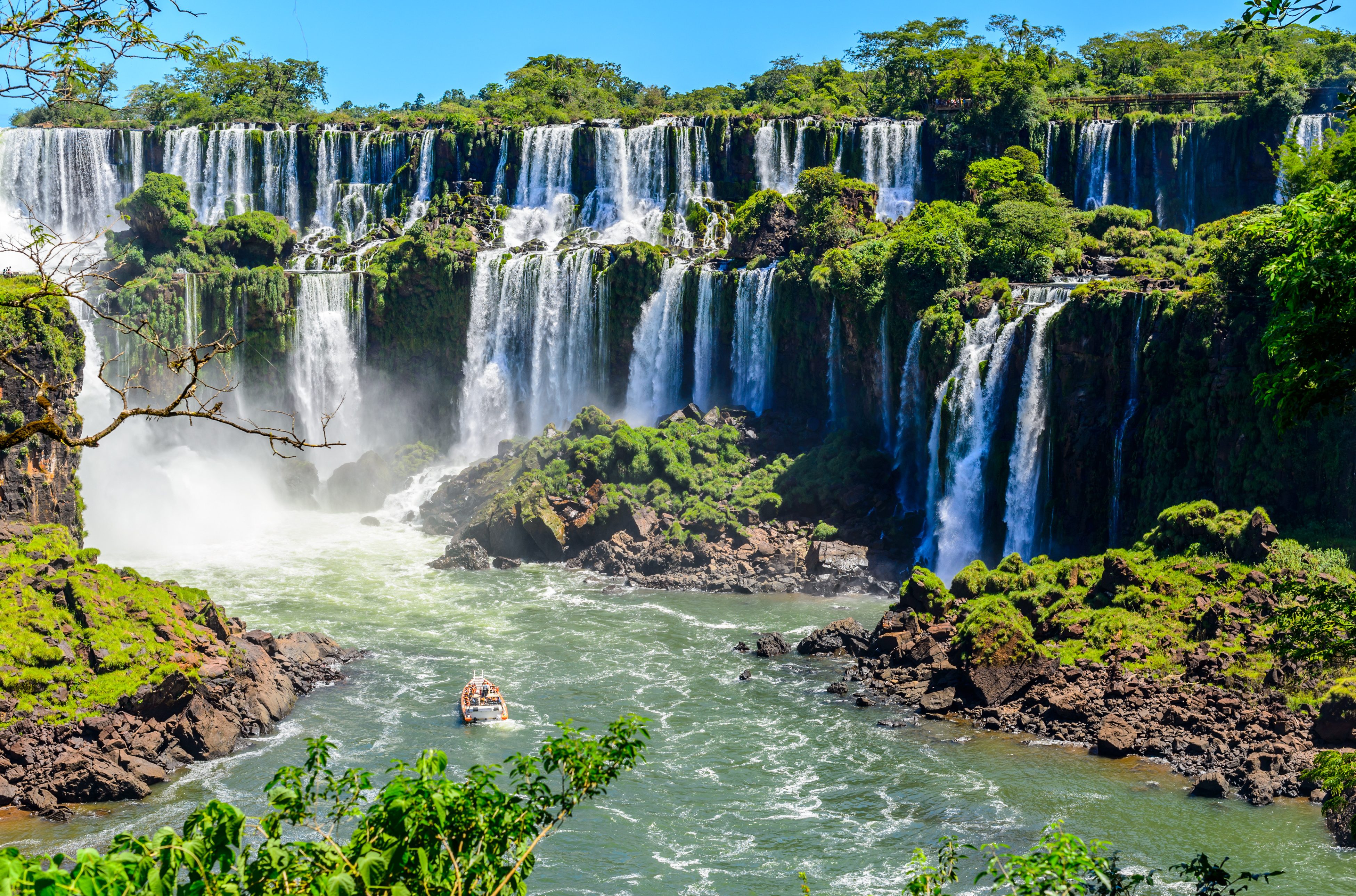 De watervallen van Iguazu, Argentinie