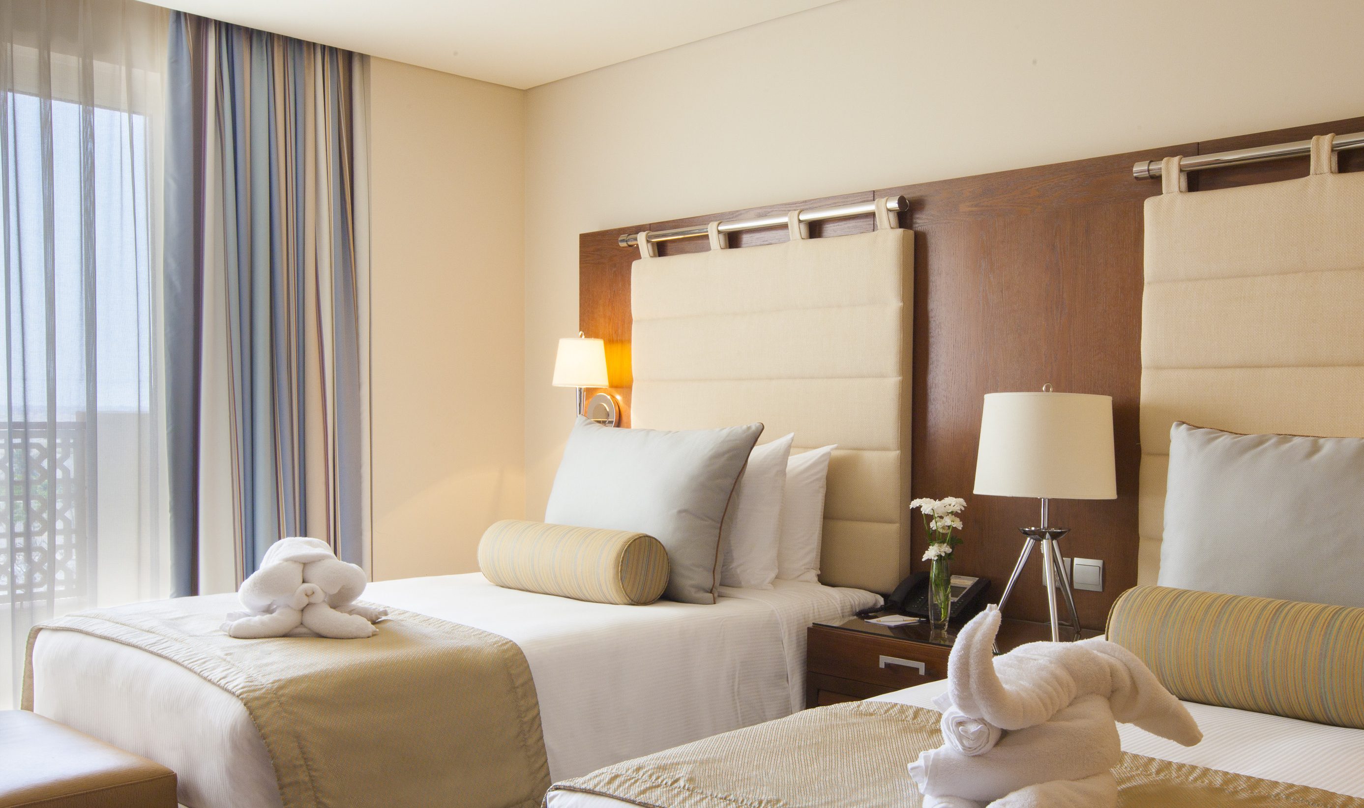 Deluxe tin kamer in het Barcelo Mussanah Resort in Oman