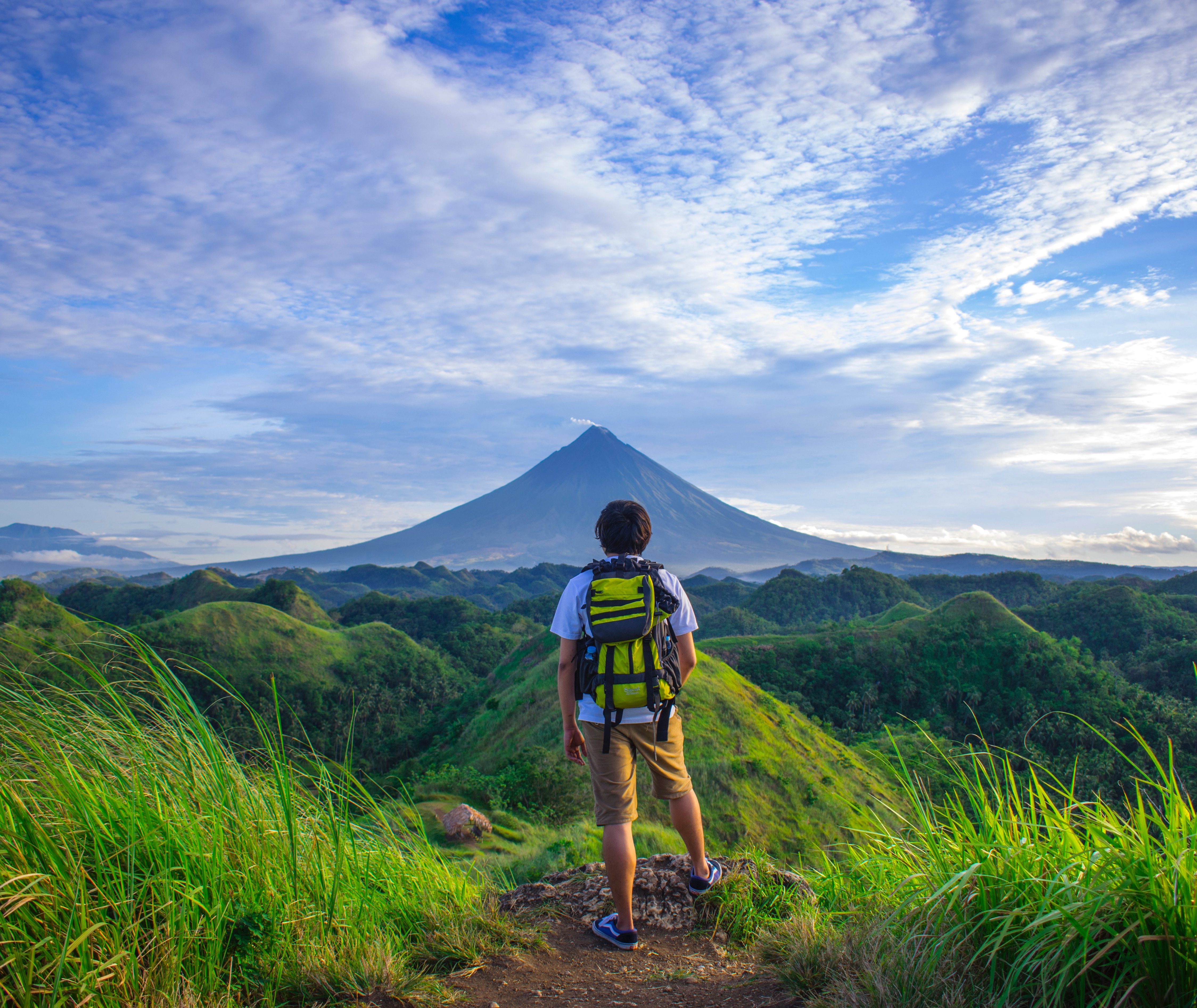 De Arenal vulkaan in Costa Rica