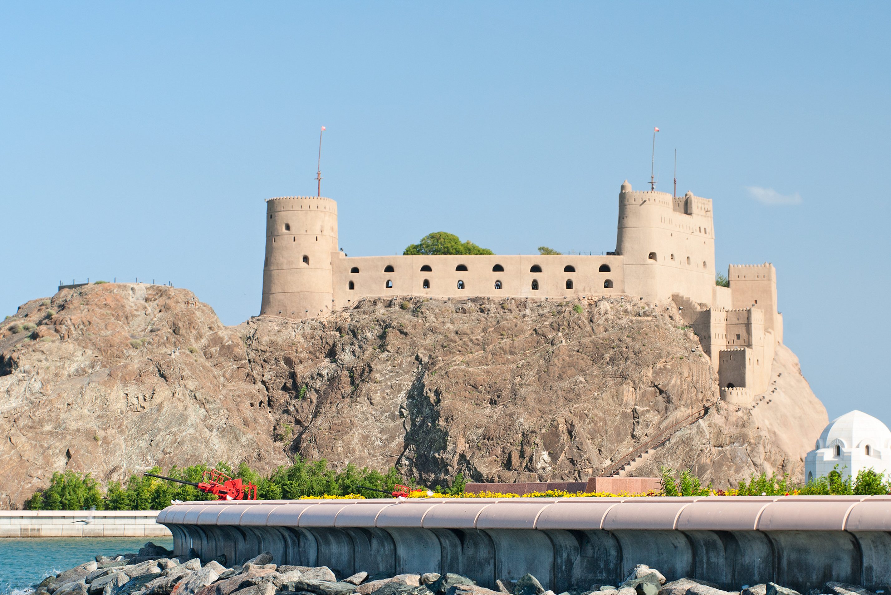 Fort Al Jalali in Muscat in Oman