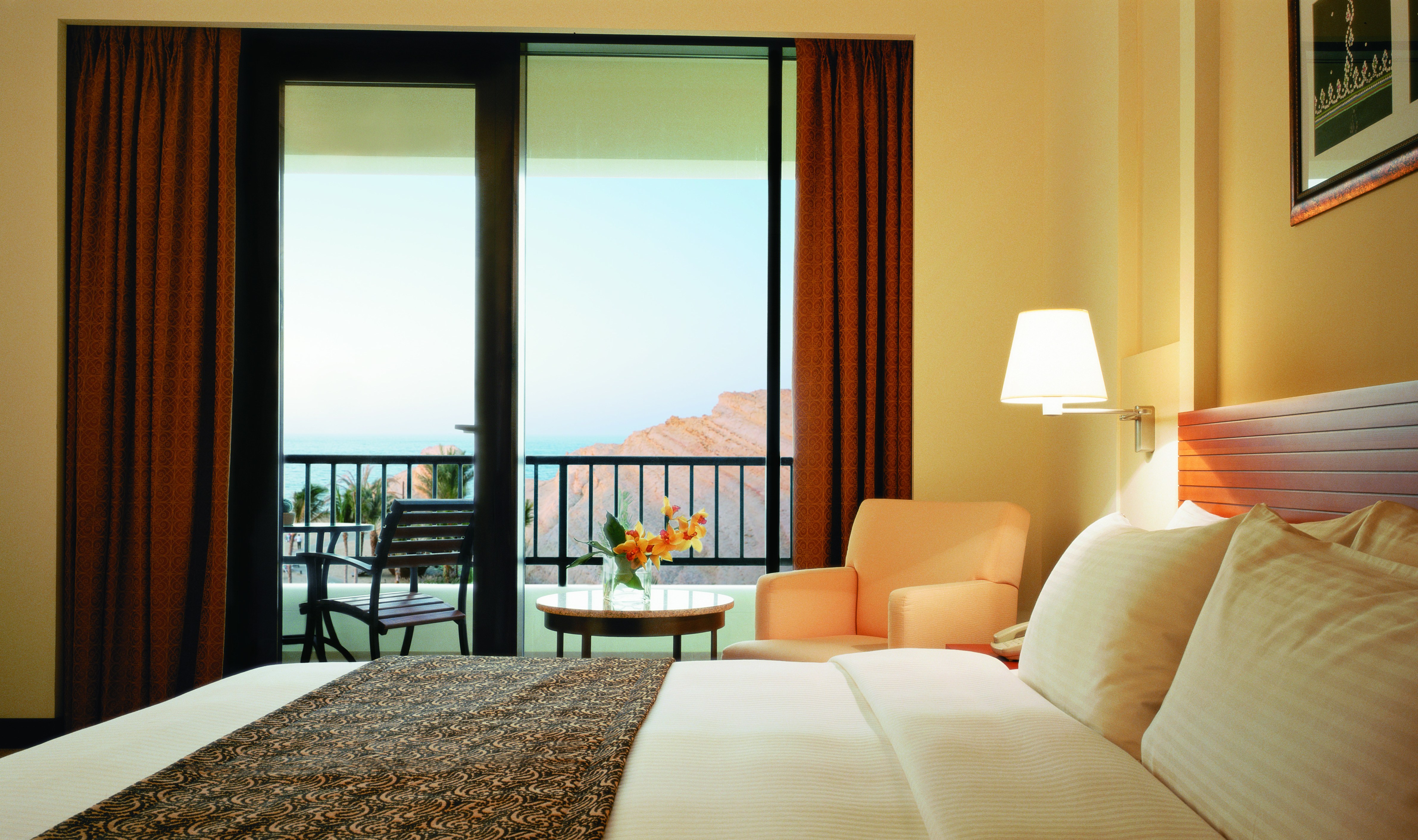 Supperiorkamer in het Shangri-La's Al Waha Resort in Muscat in Oman