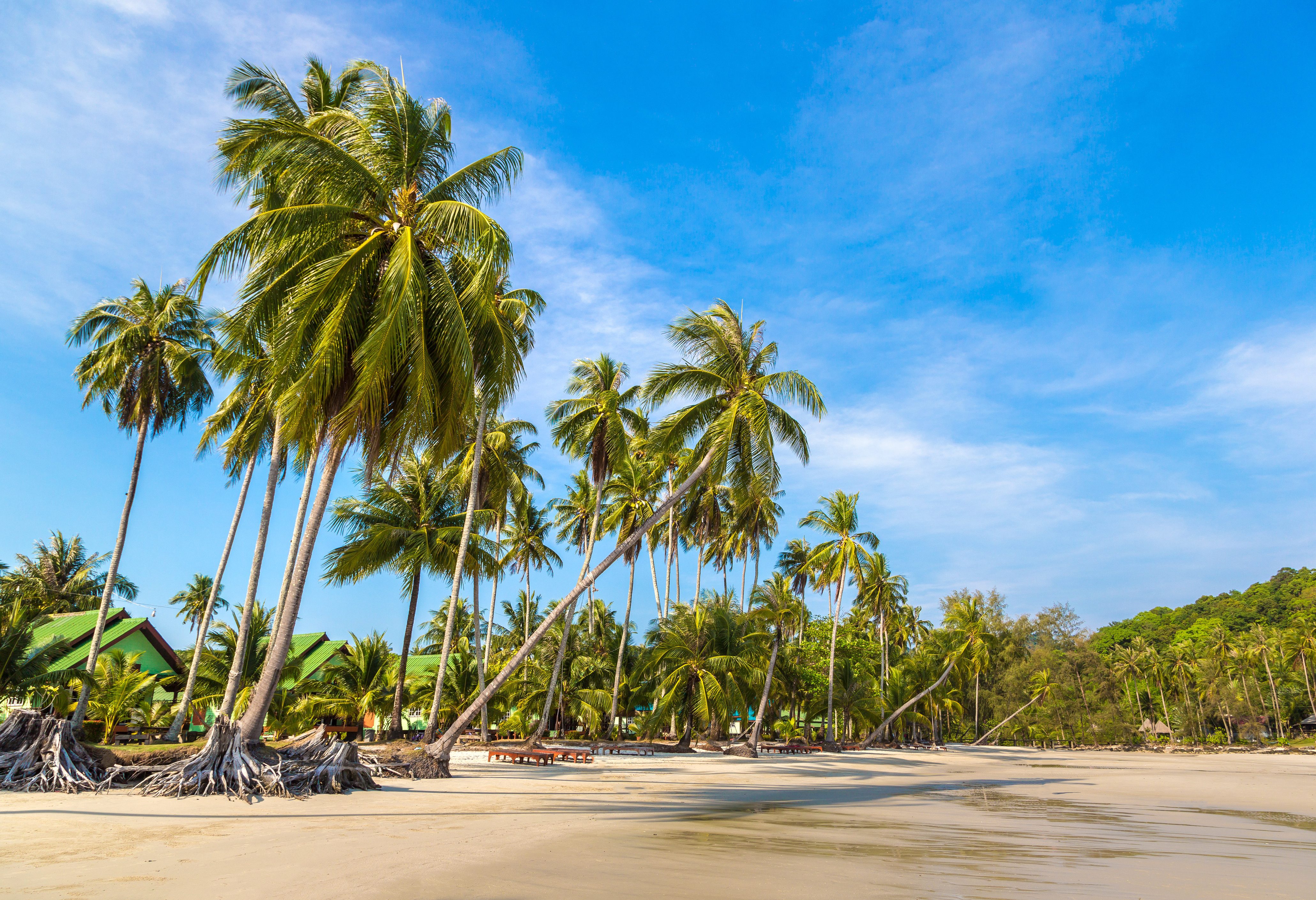 Strand van Koh Kood in Thailand