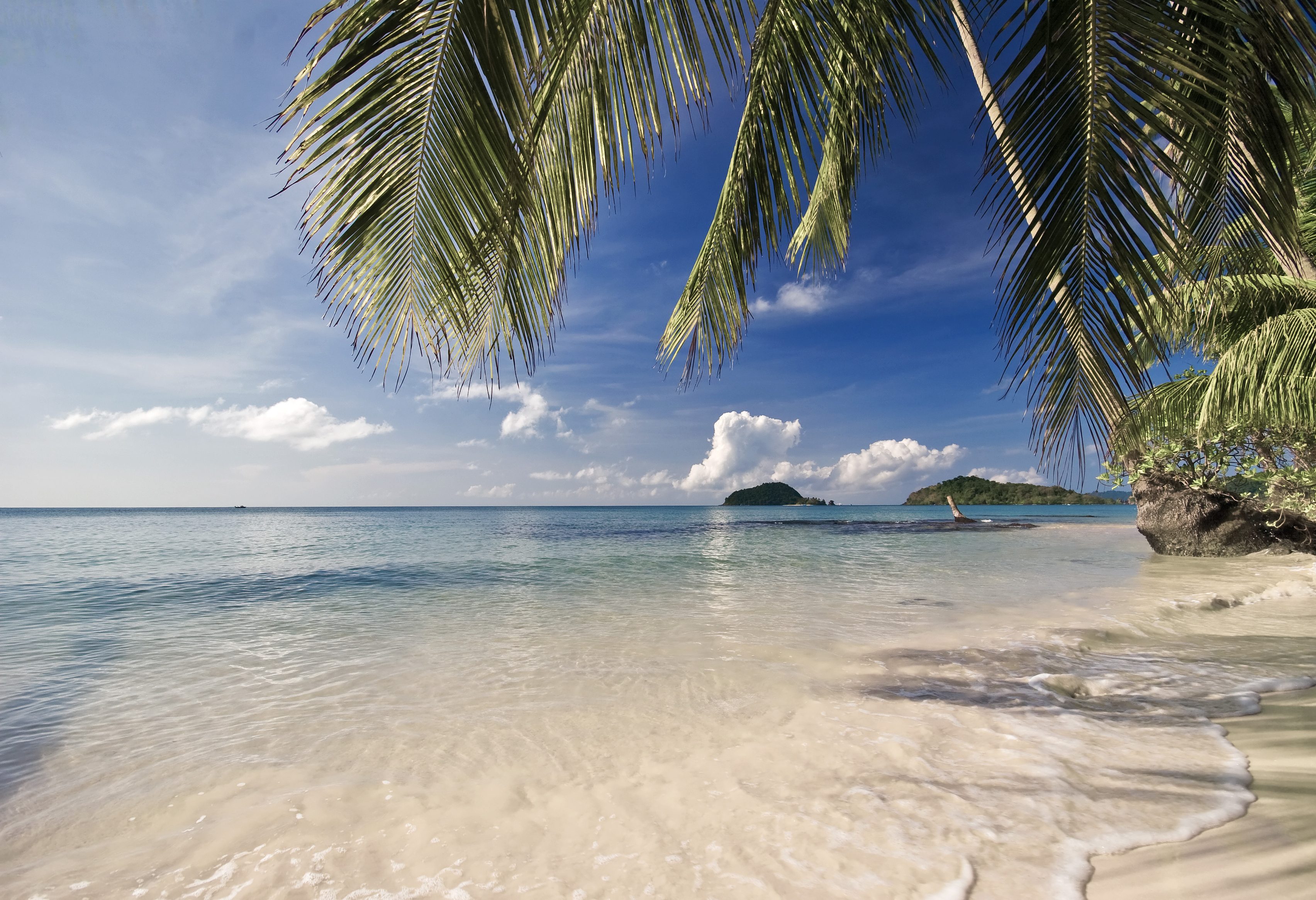 Strand van Koh Mak in Thailand