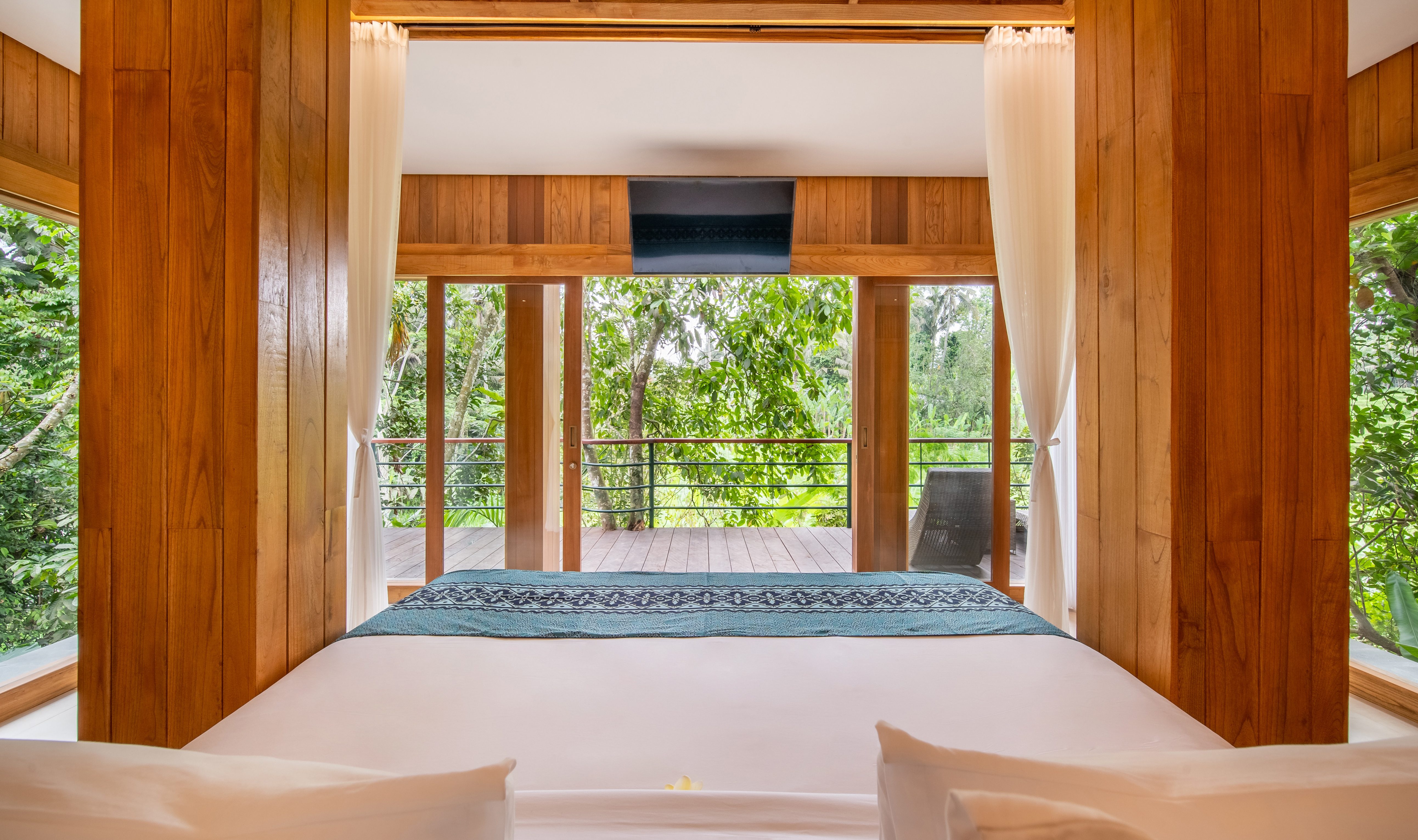 Jungle Suite in het Kappa Senses Ubud op Bali in Indonesie