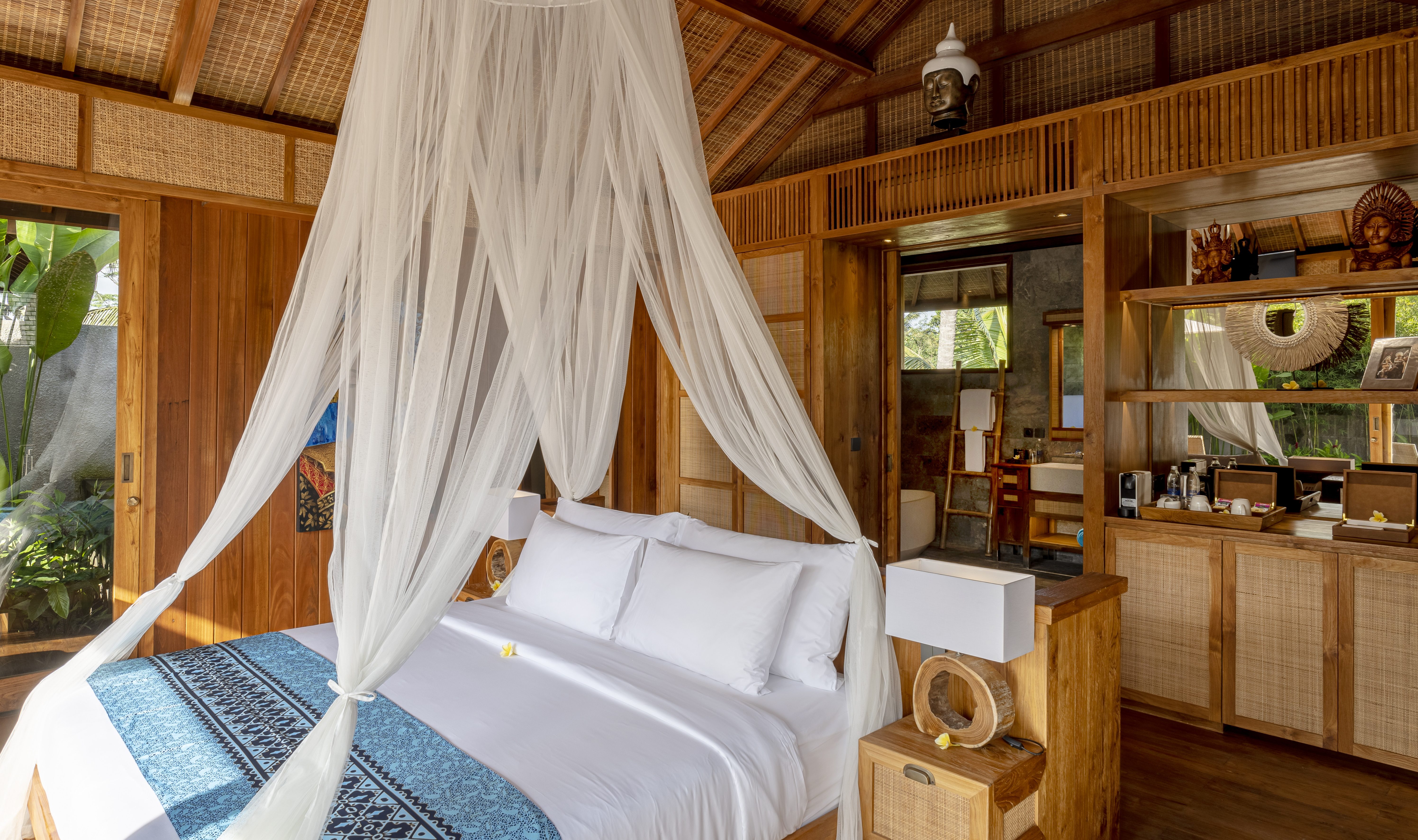 One Bedroom Pool Villa in het Kappa Senses Ubud op Bali in Indonesie