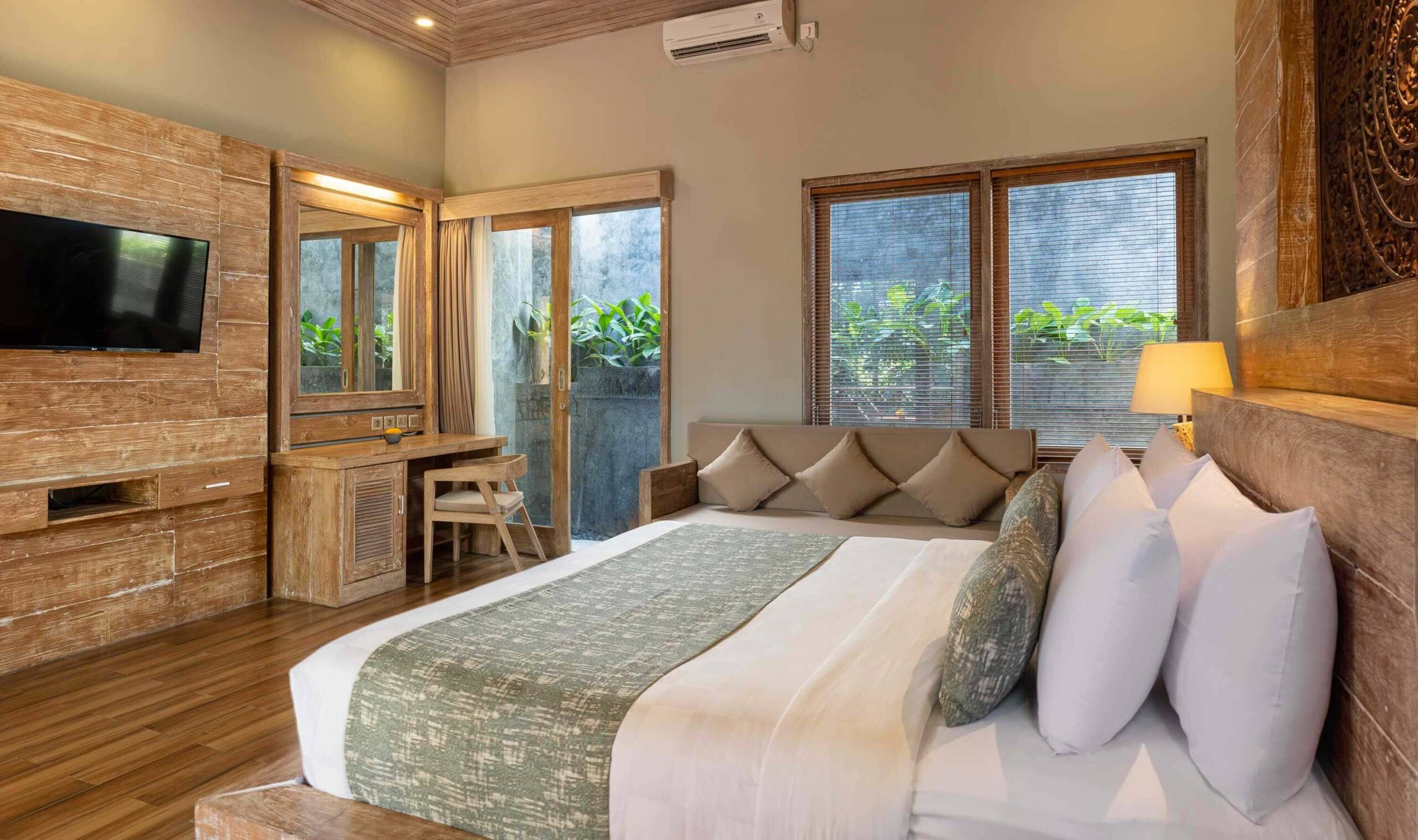 Suite in het Arkamara Dijiwa Ubud op Bali in Indonesie