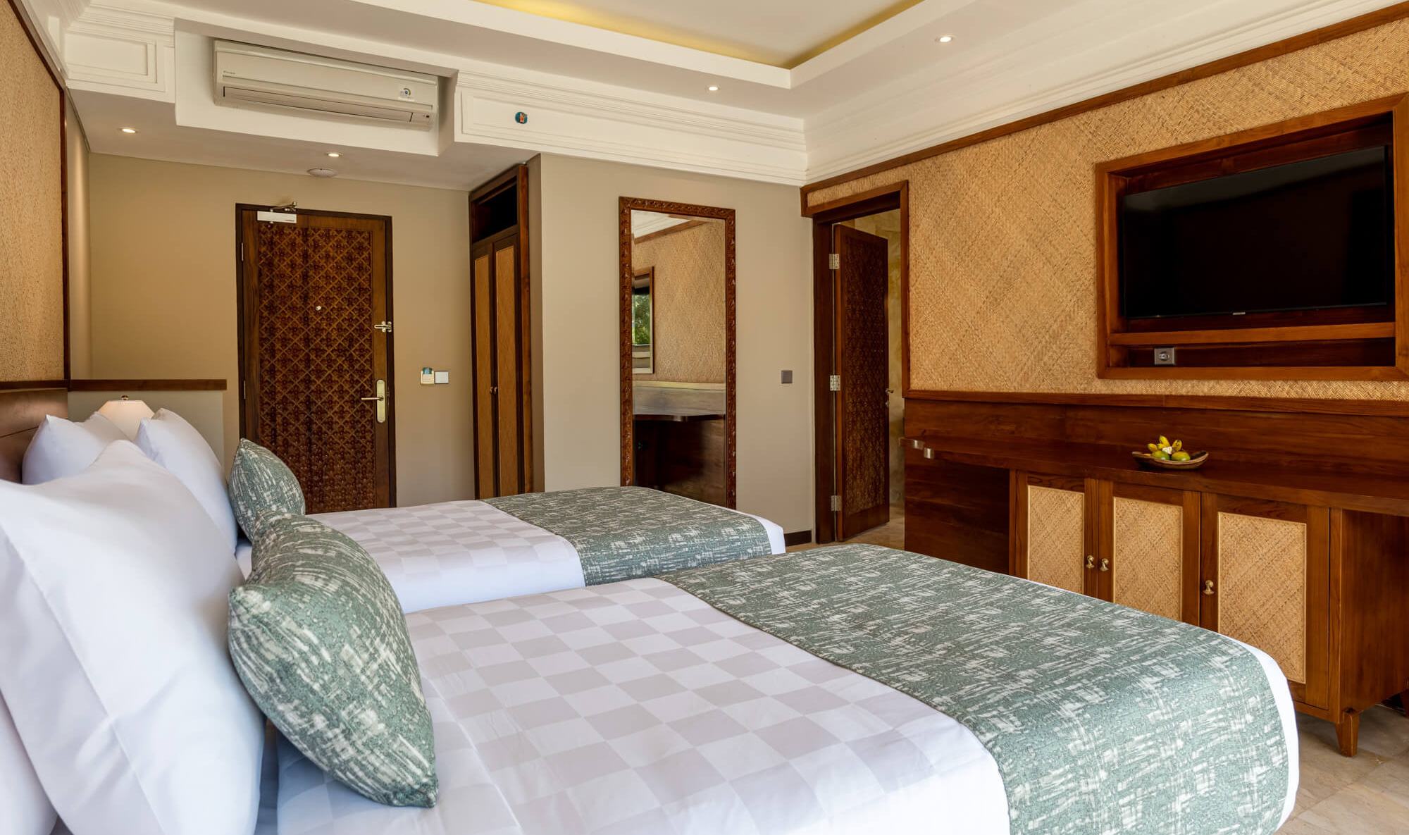 Arkamara Suite Jungle in het Arkamara Dijiwa Ubud op Bali in Indonesie