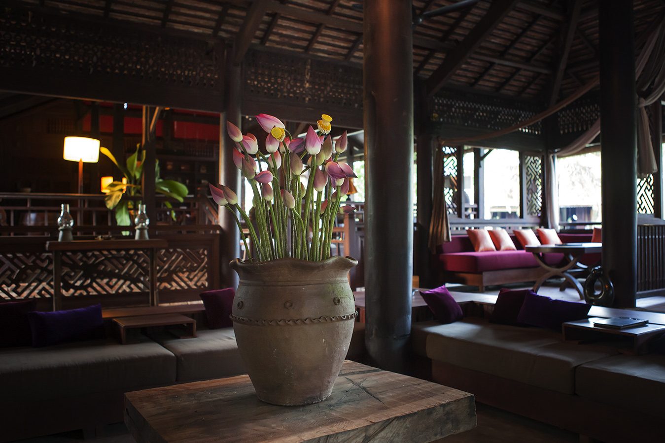 Phoenix Lounge in het Ho Tram Beach Boutique Resort in Vietnam