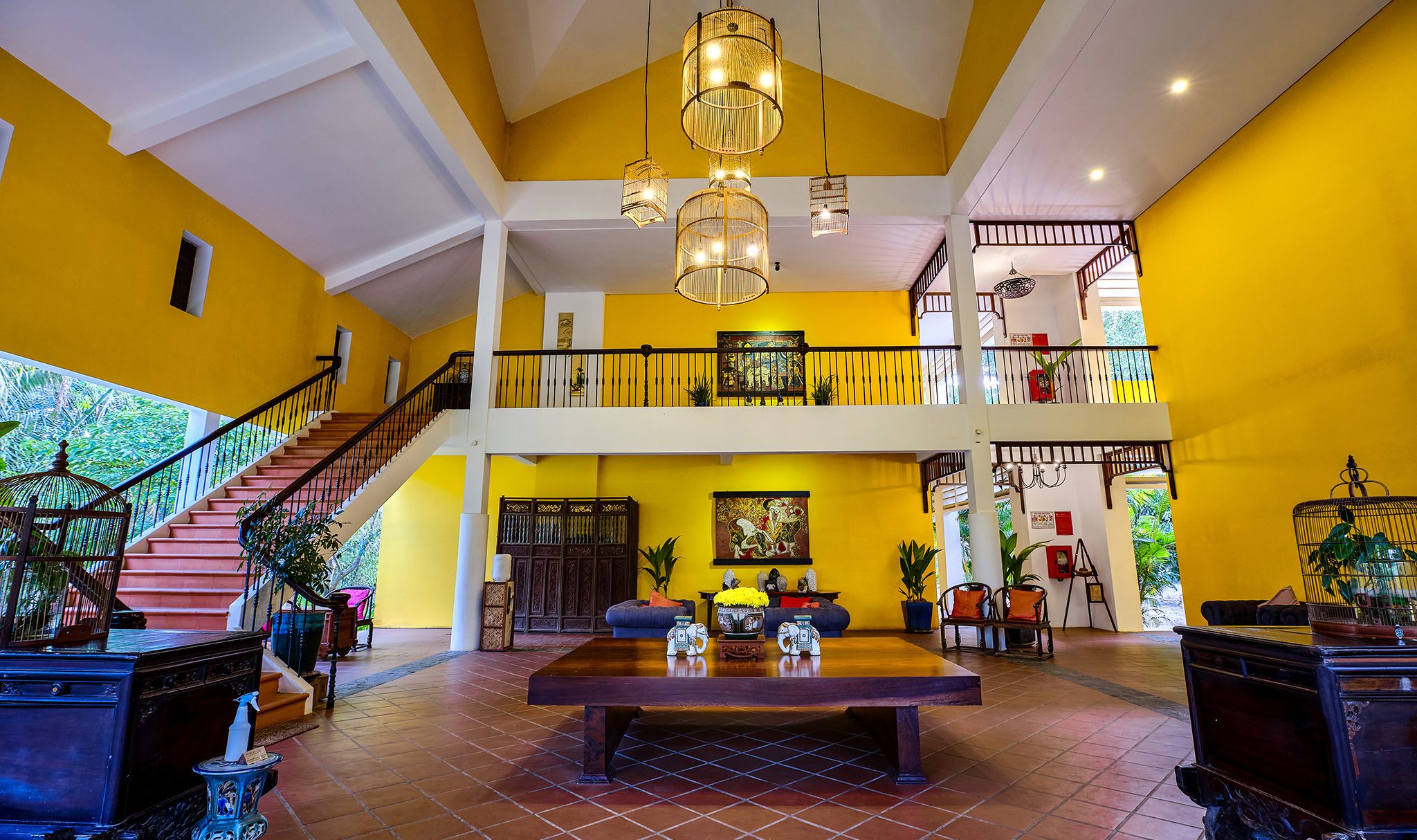 Hoi An gebouw met Garden kamers in het Ho Tram Beach Boutique Resort in Vietnam