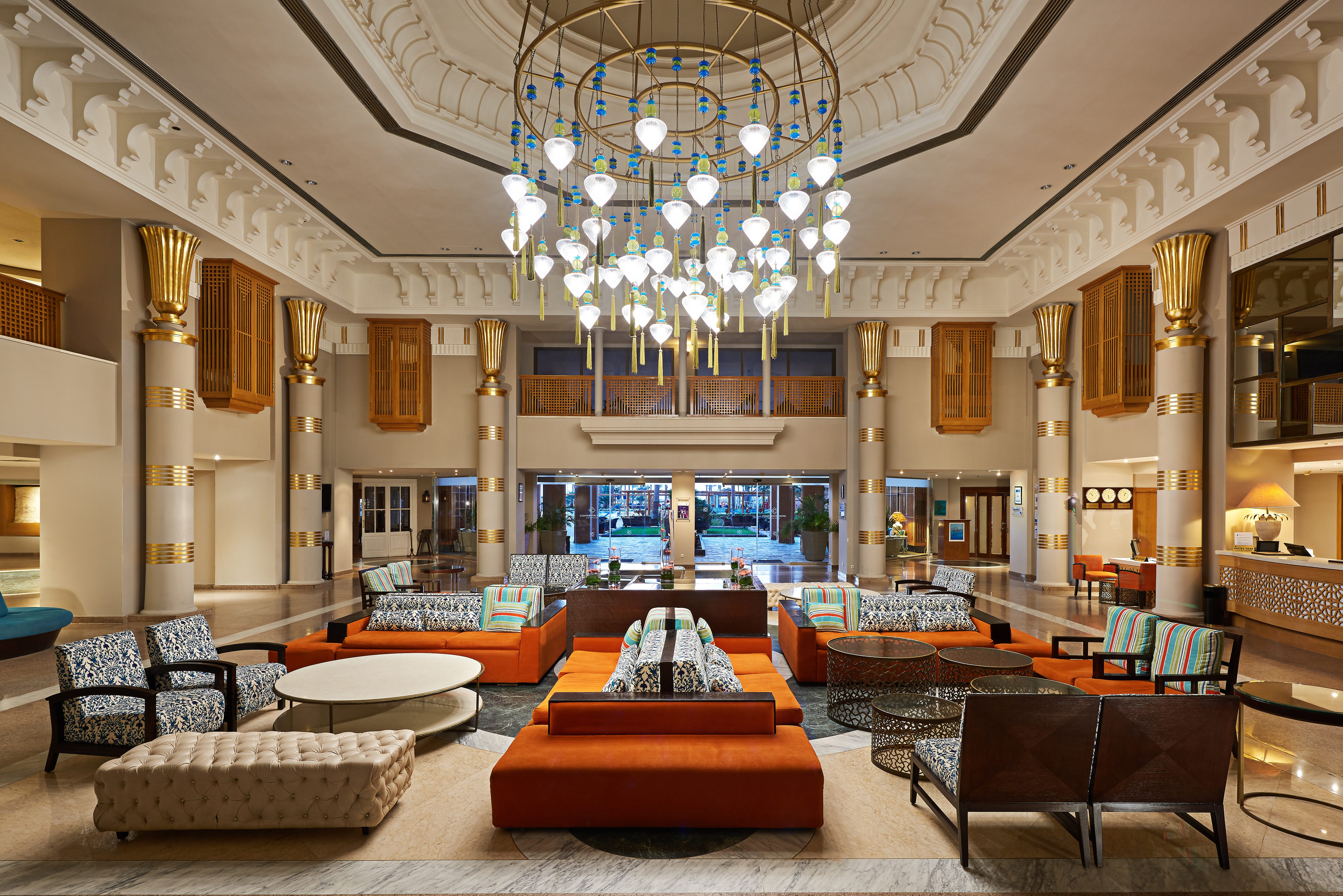 Egypte-Hurghada-Continental-Hotel-Lobby