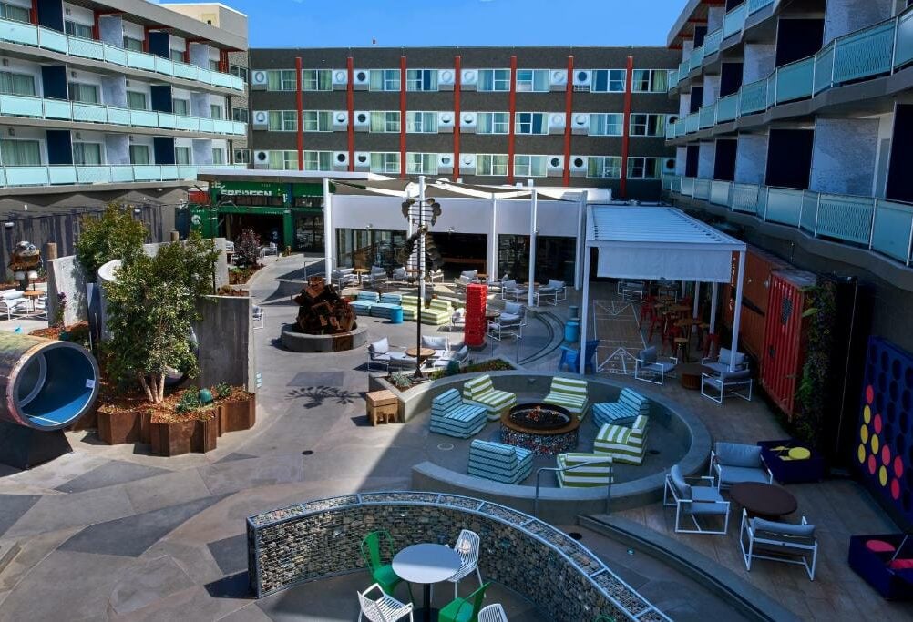 Amerika San Francisco Hotel Zephyr Buiten