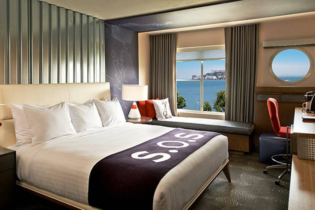 Amerika San Francisco Hotel Zephyr Kamer