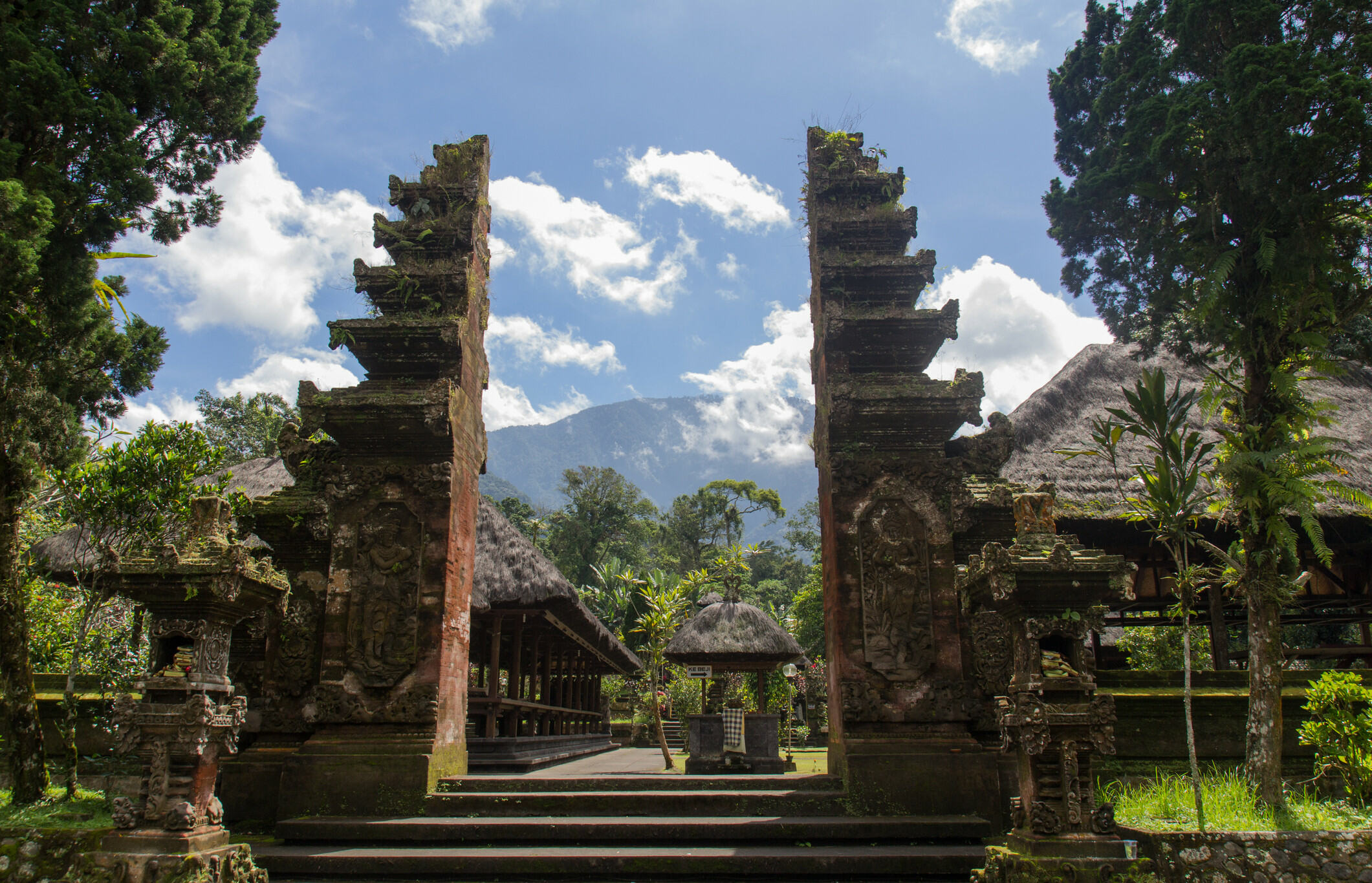 Pura Luhur Batukaru tempel Bali