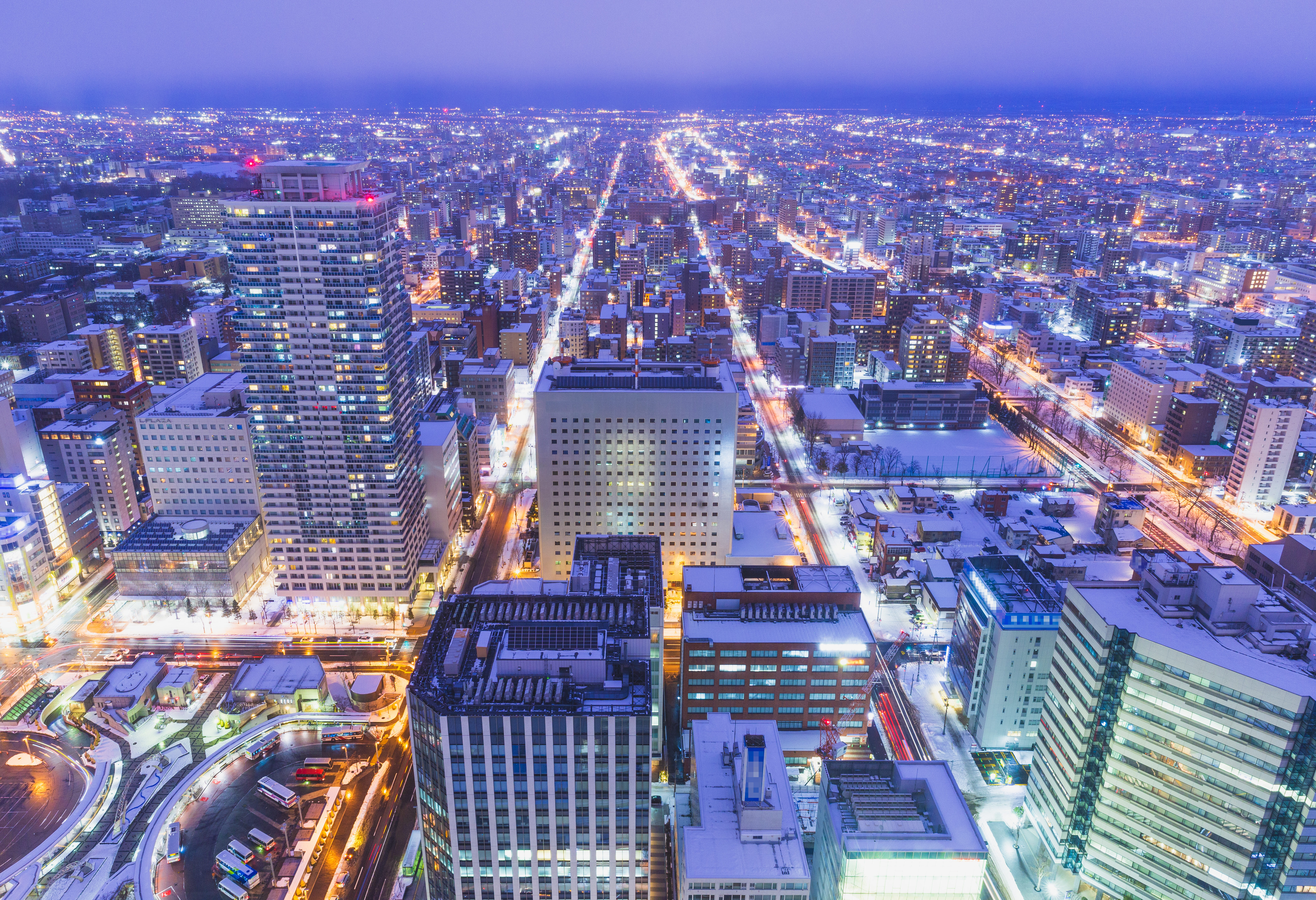 Japan Hokkaido Sapporo Winter