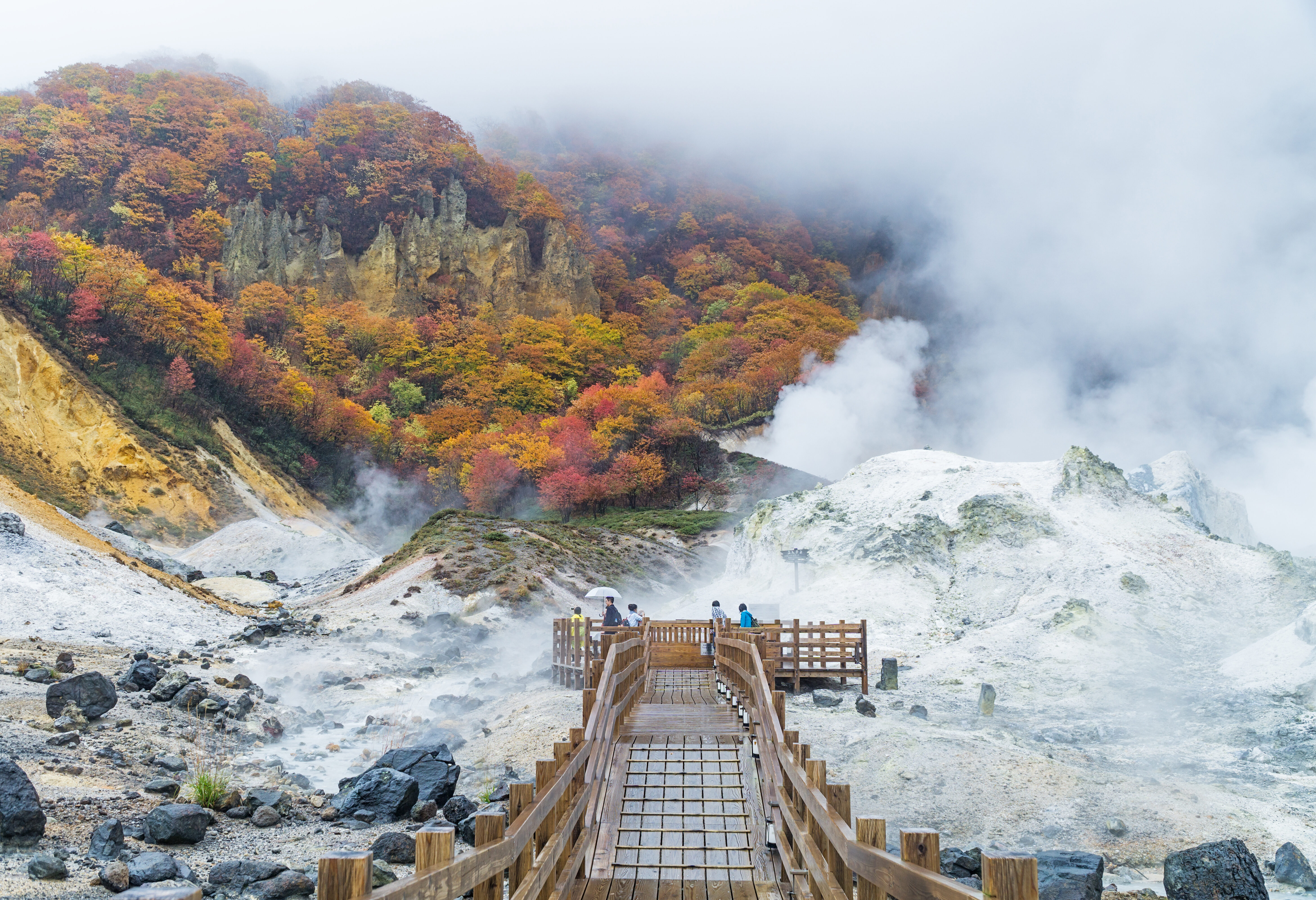 Japan Hokkaido Noboribetsu Onsen