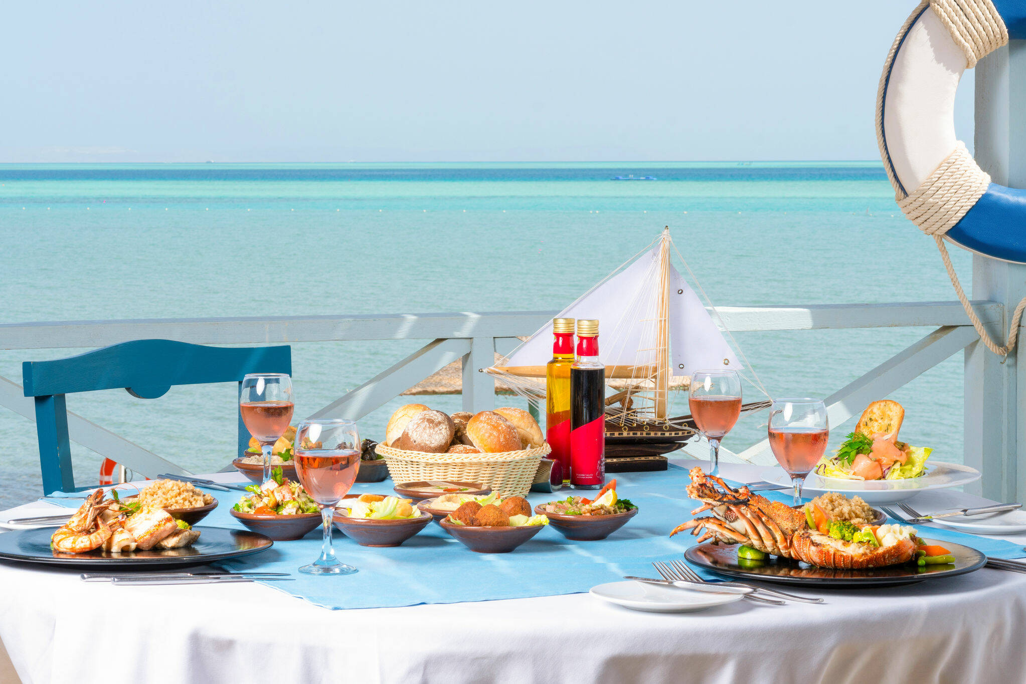 Egypte El Gouna Movenpick Restaurant