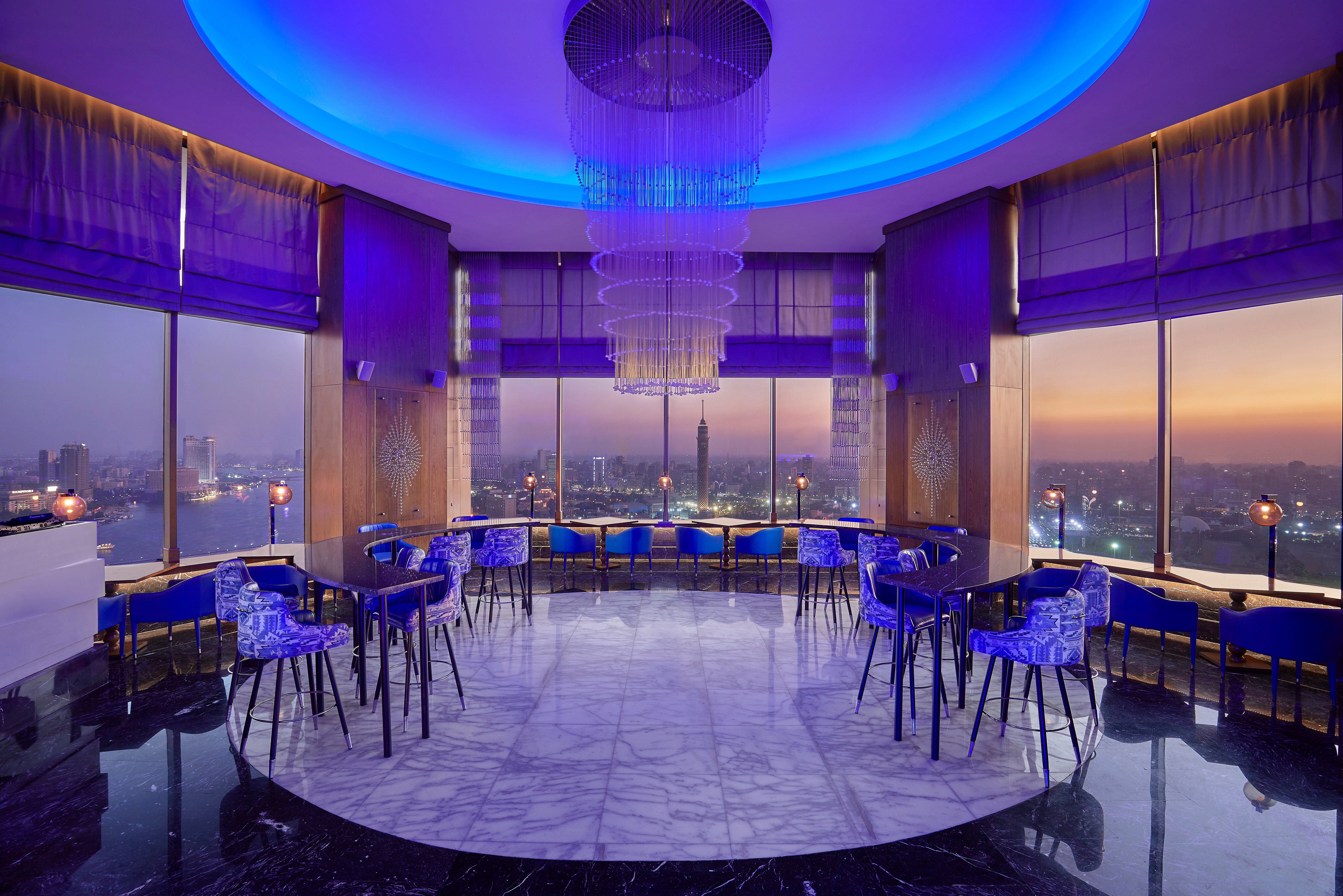 Egypte Cairo Ramses Hilton Hotel Restaurant