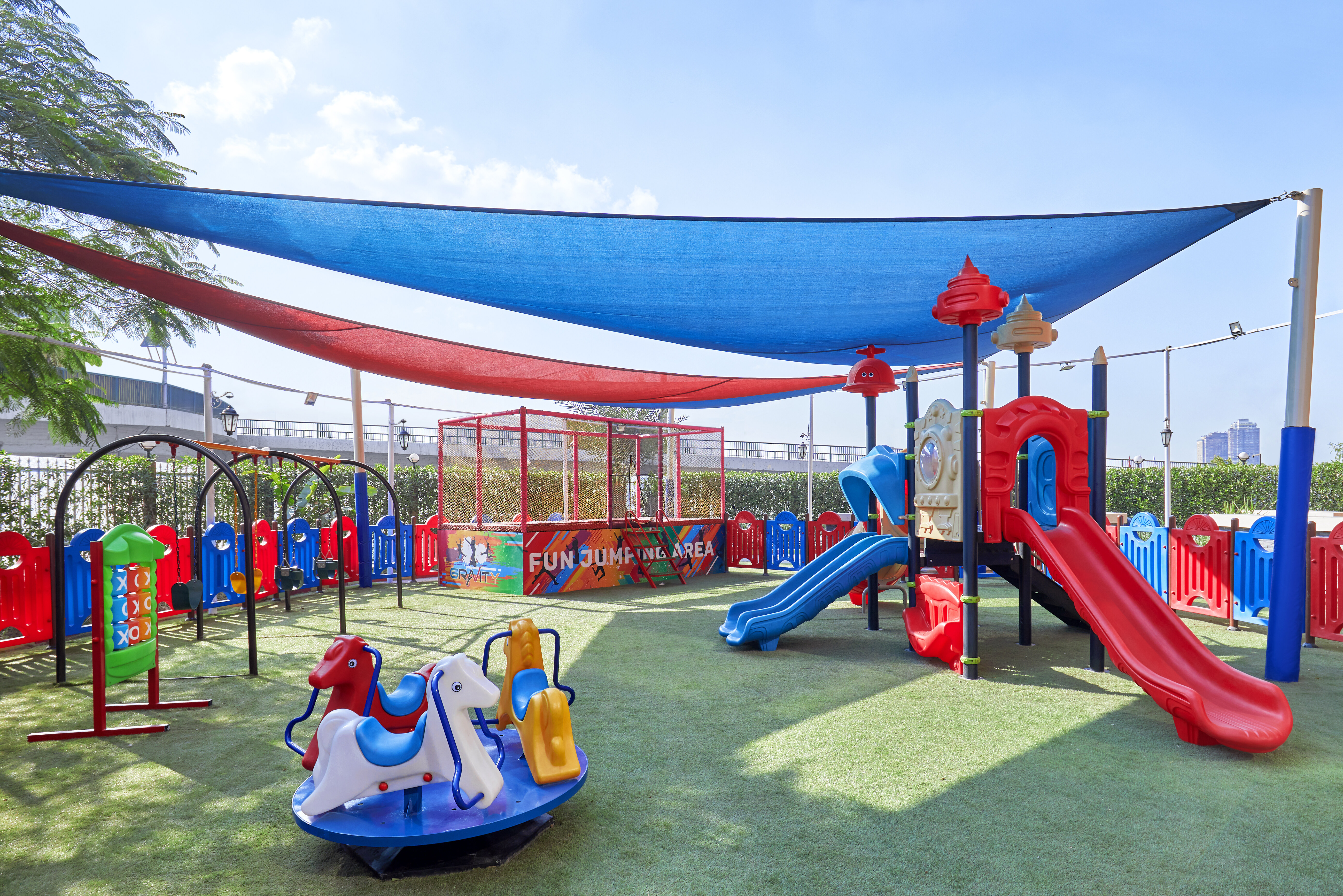 Egypte Cairo Ramses Hilton Hotel Speeltuin