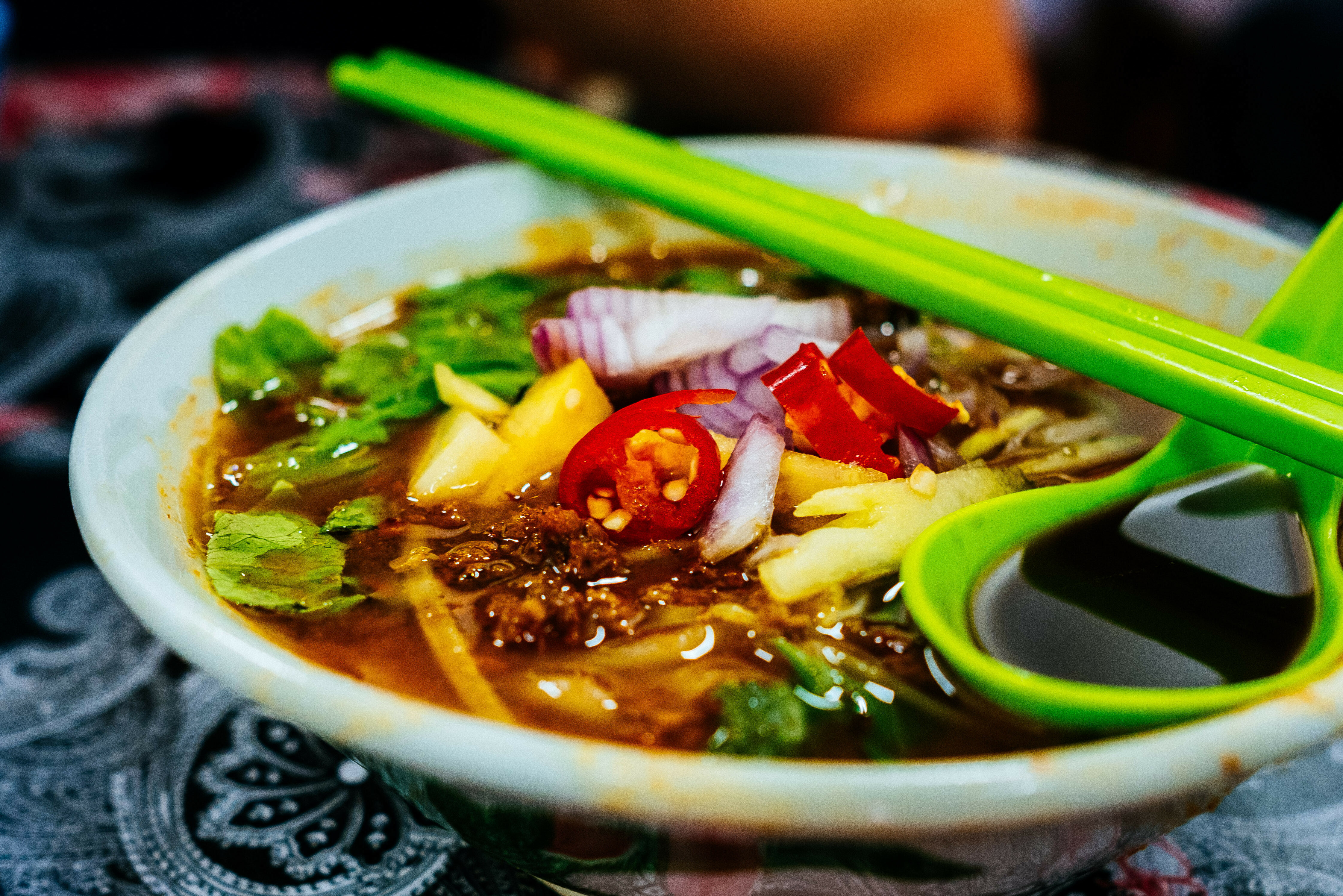 Laksa in Georgetown Penang