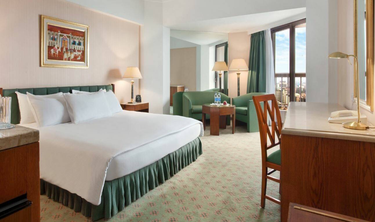 Egypte Cairo Rames Hilton Hotel City View King Kamer
