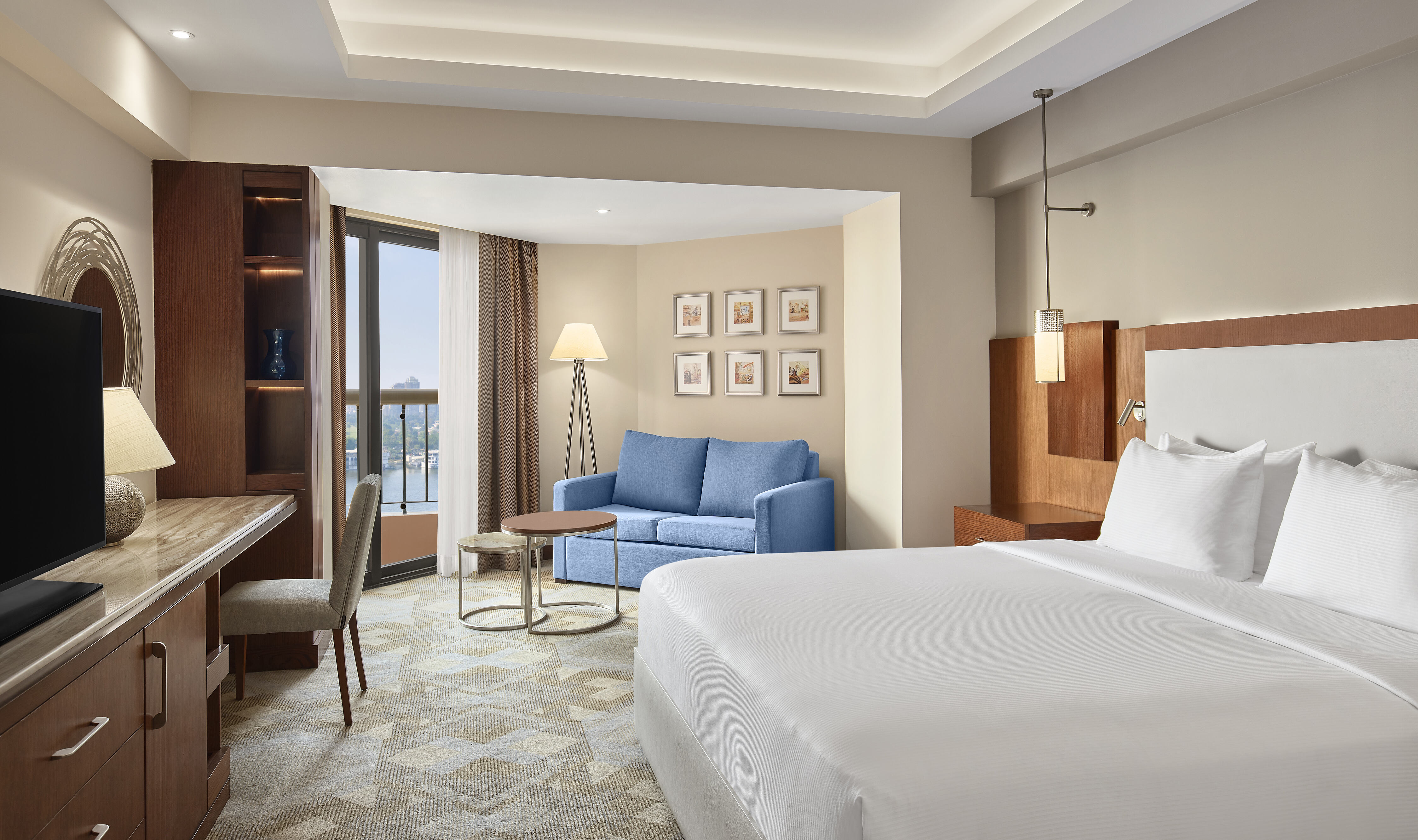 Egypte Cairo Ramses Hilton Hotel Deluxe King Nile View