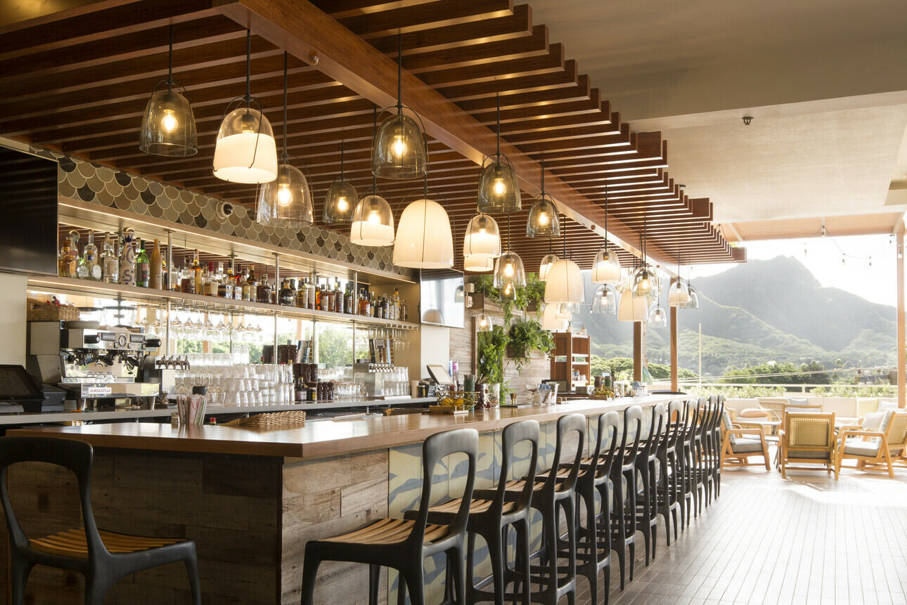 Amerika Hawaii Waikiki Queen Kapiolani Bar