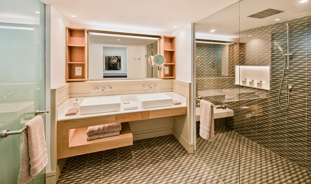 Mauritius Lux Grand Gaube Superior Kamer Badkamer