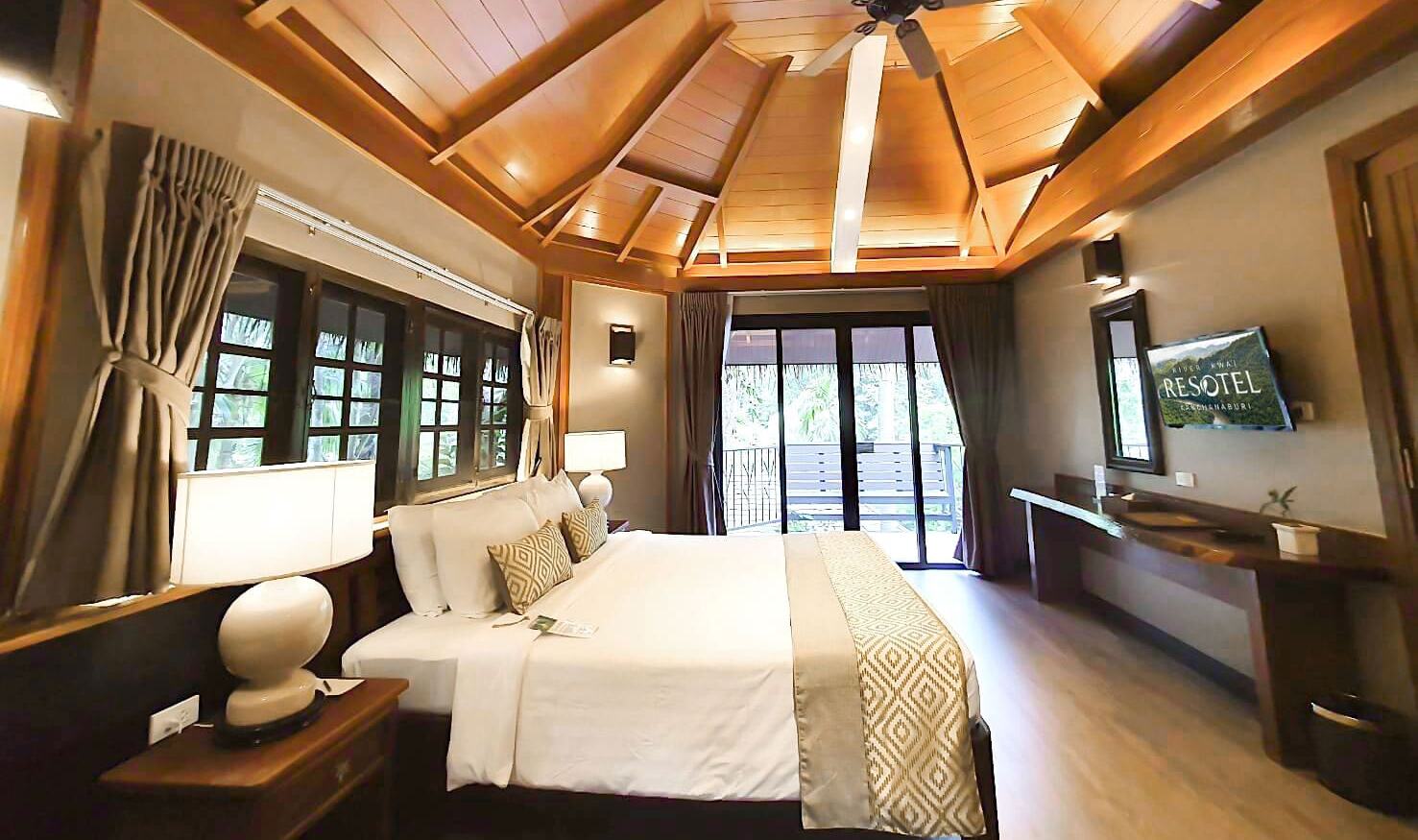 Thailand Kanchanaburi River Kwai Resotel Superior Kamer