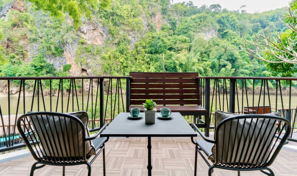 Thailand Kanchanaburi River Kwai Resotel River View Deluxe